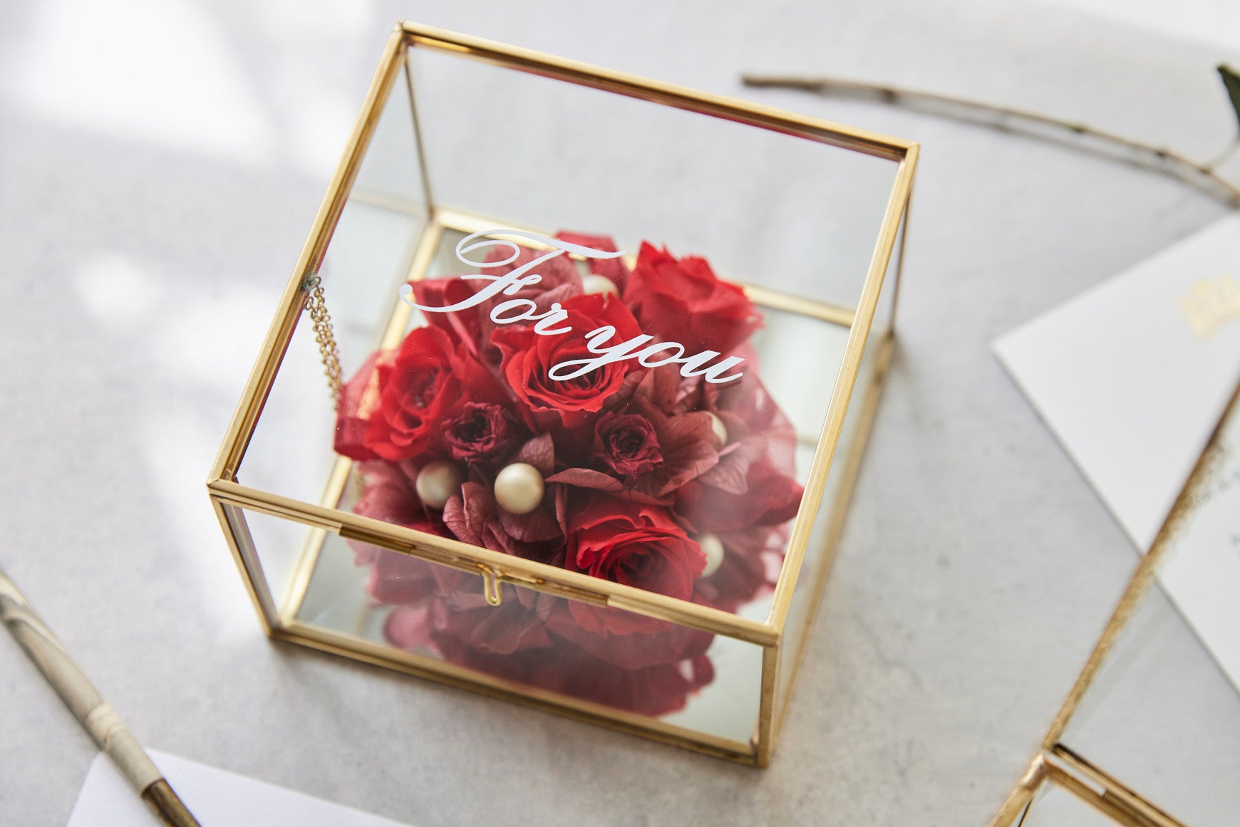 プリザーブドフラワー