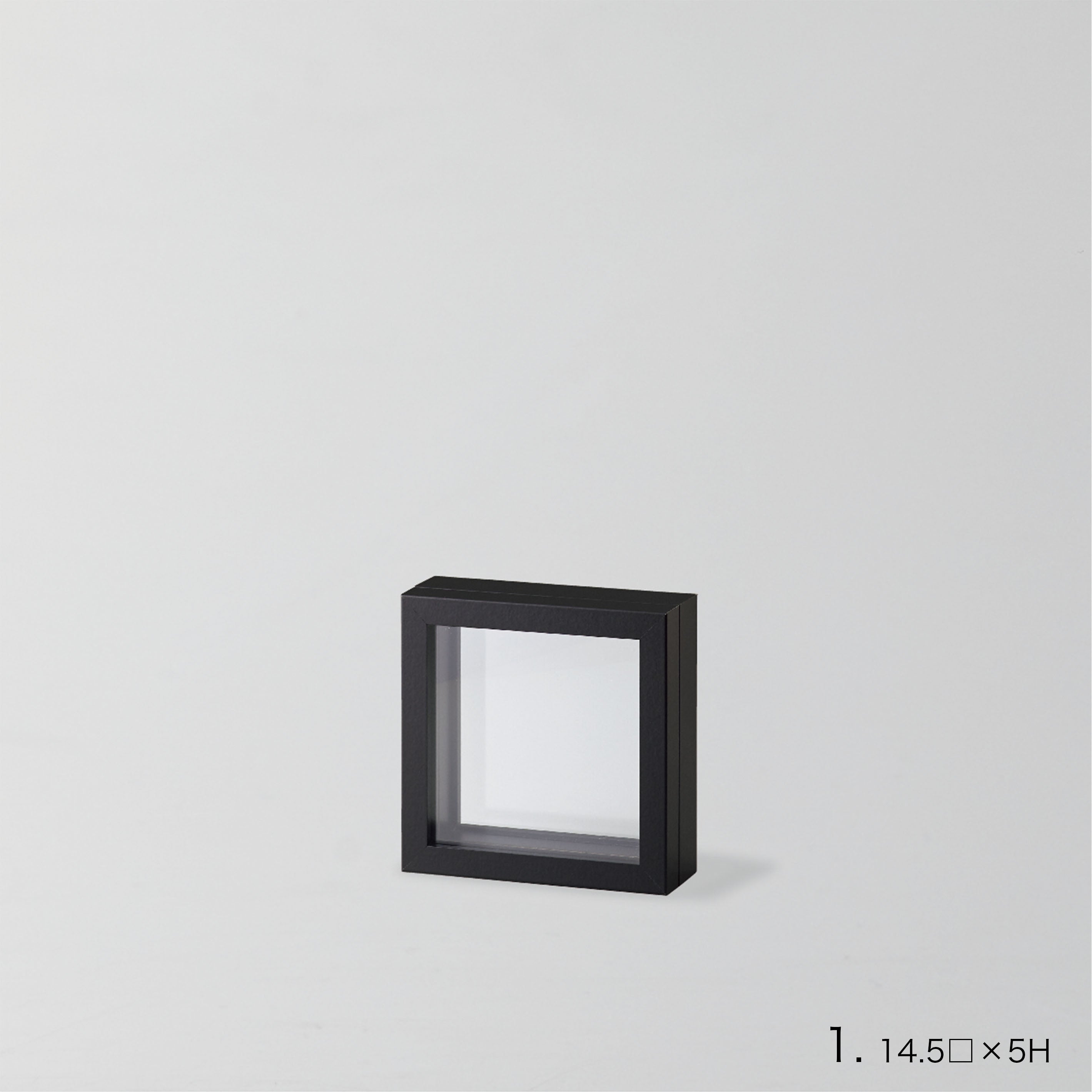 インテリアに最適!標本フレームみたいな【herbier (厚み5cm・BLACK) - エルビエ】