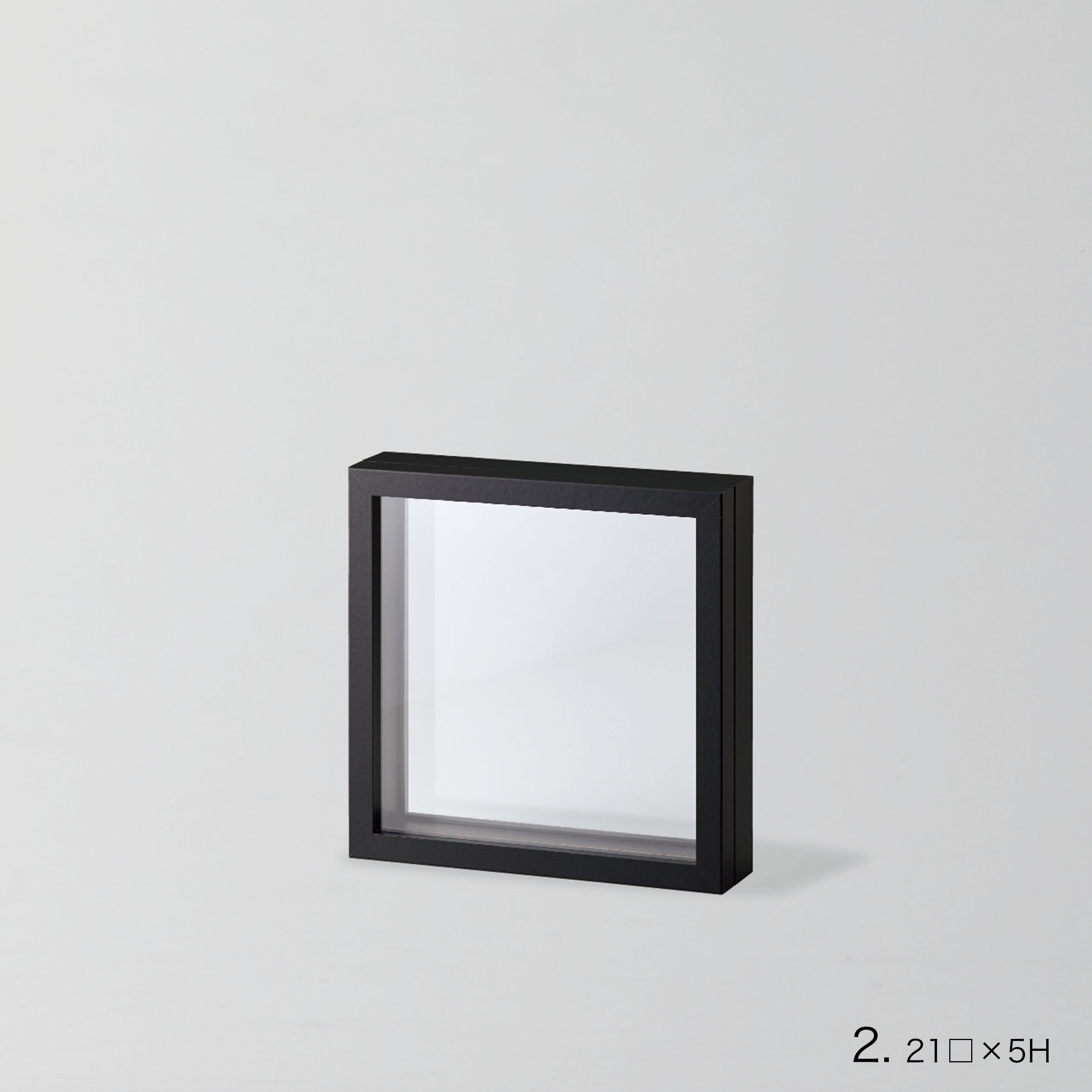 インテリアに最適!標本フレームみたいな【herbier (厚み5cm・BLACK) - エルビエ】