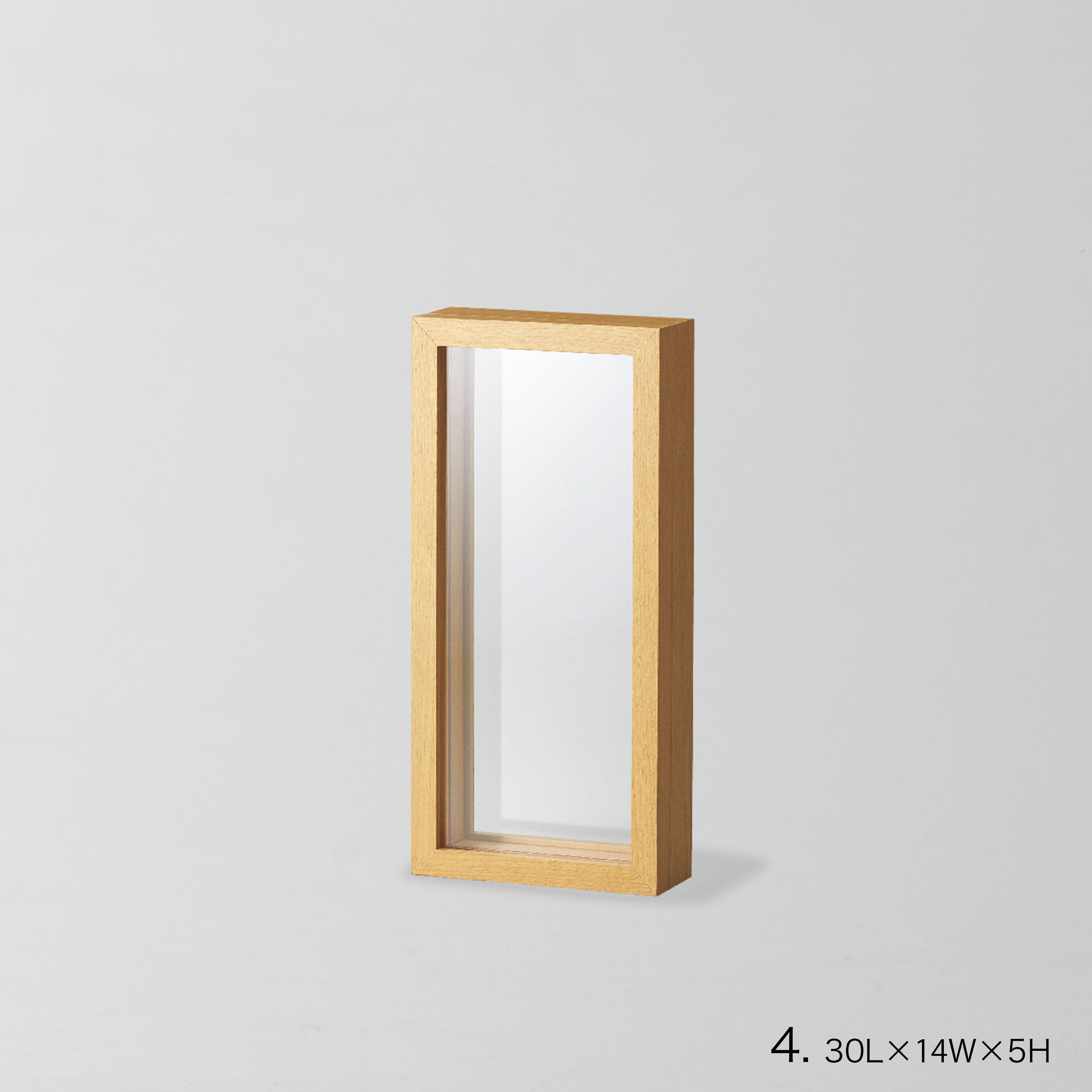 インテリアに最適!標本フレームみたいな【herbier (厚み5cm・NATURAL) - エルビエ】