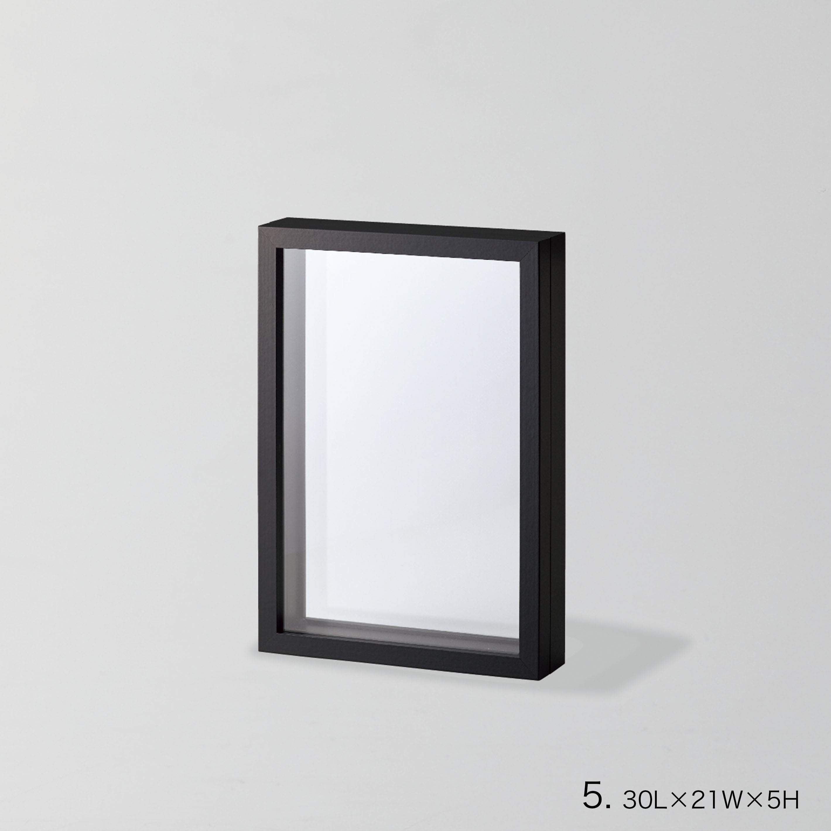 インテリアに最適!標本フレームみたいな【herbier (厚み5cm・BLACK) - エルビエ】