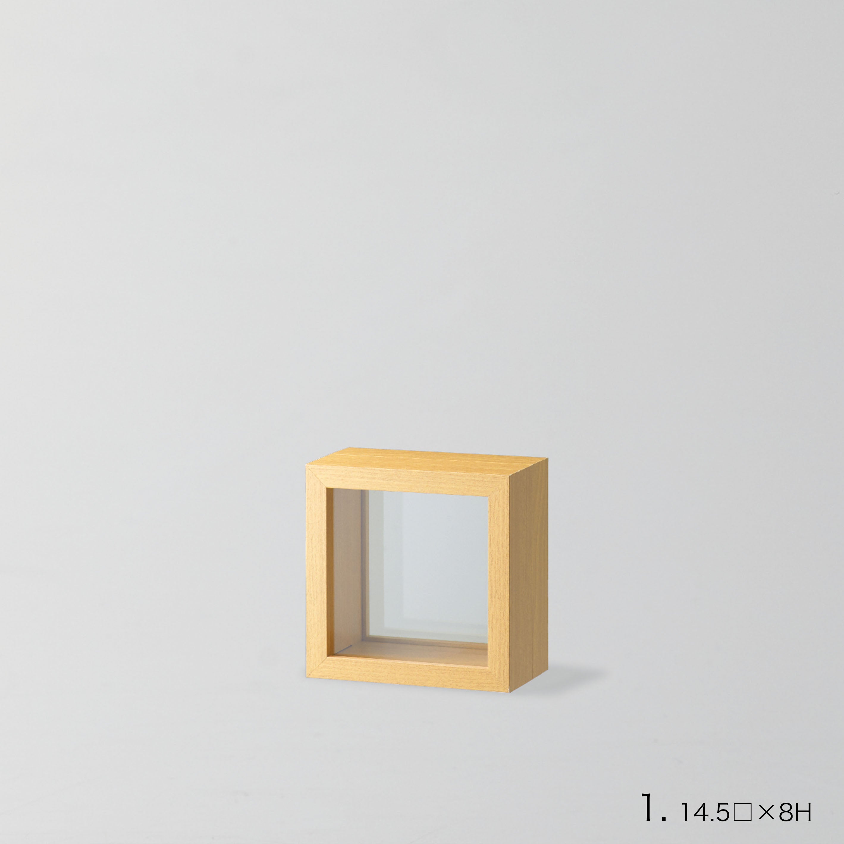 インテリアに最適!標本フレームみたいな【herbier(厚み8cm・NATURAL) - エルビエ】