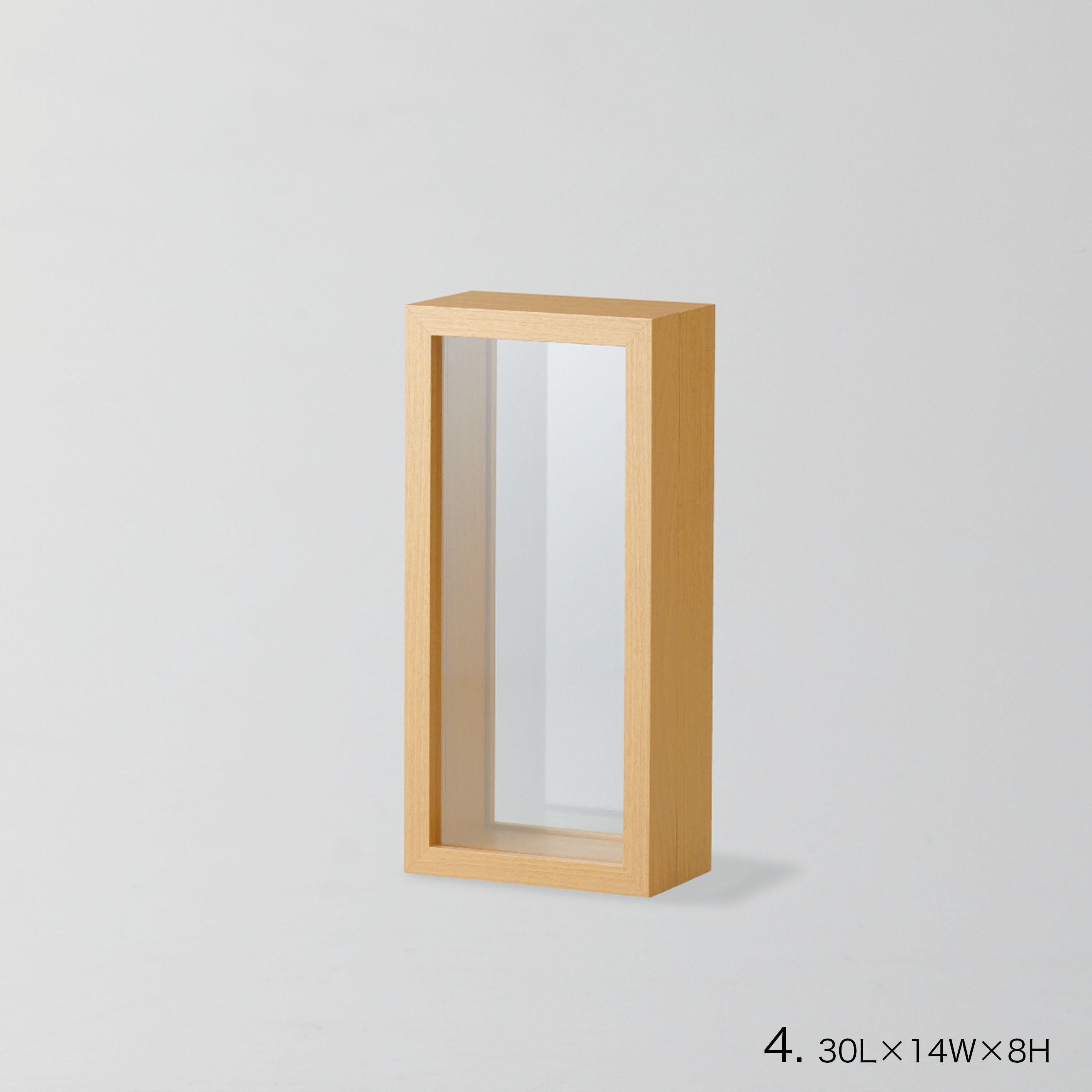 インテリアに最適!標本フレームみたいな【herbier(厚み8cm・NATURAL) - エルビエ】