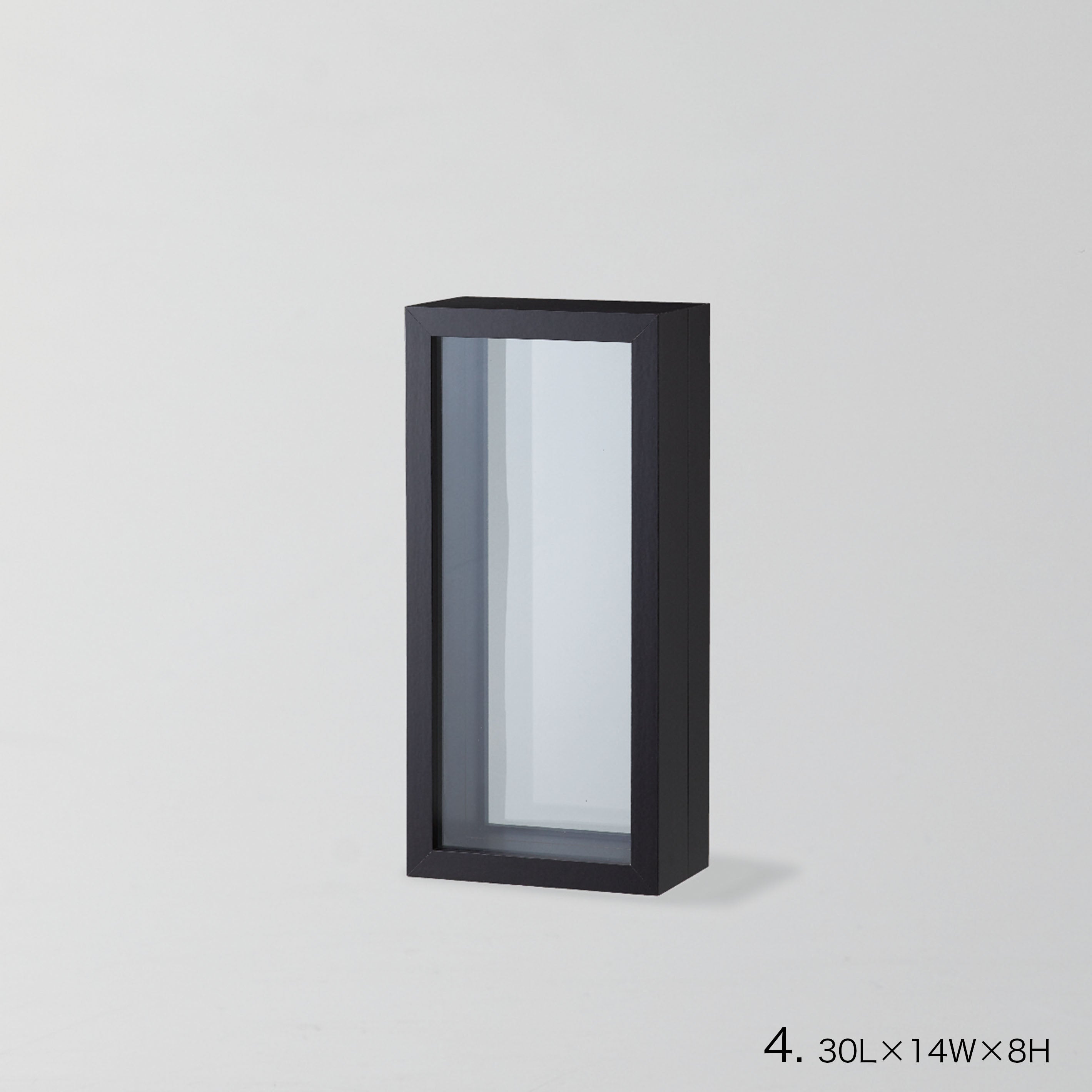 インテリアに最適!標本フレームみたいな【herbier(厚み8cm・BLACK) - エルビエ】