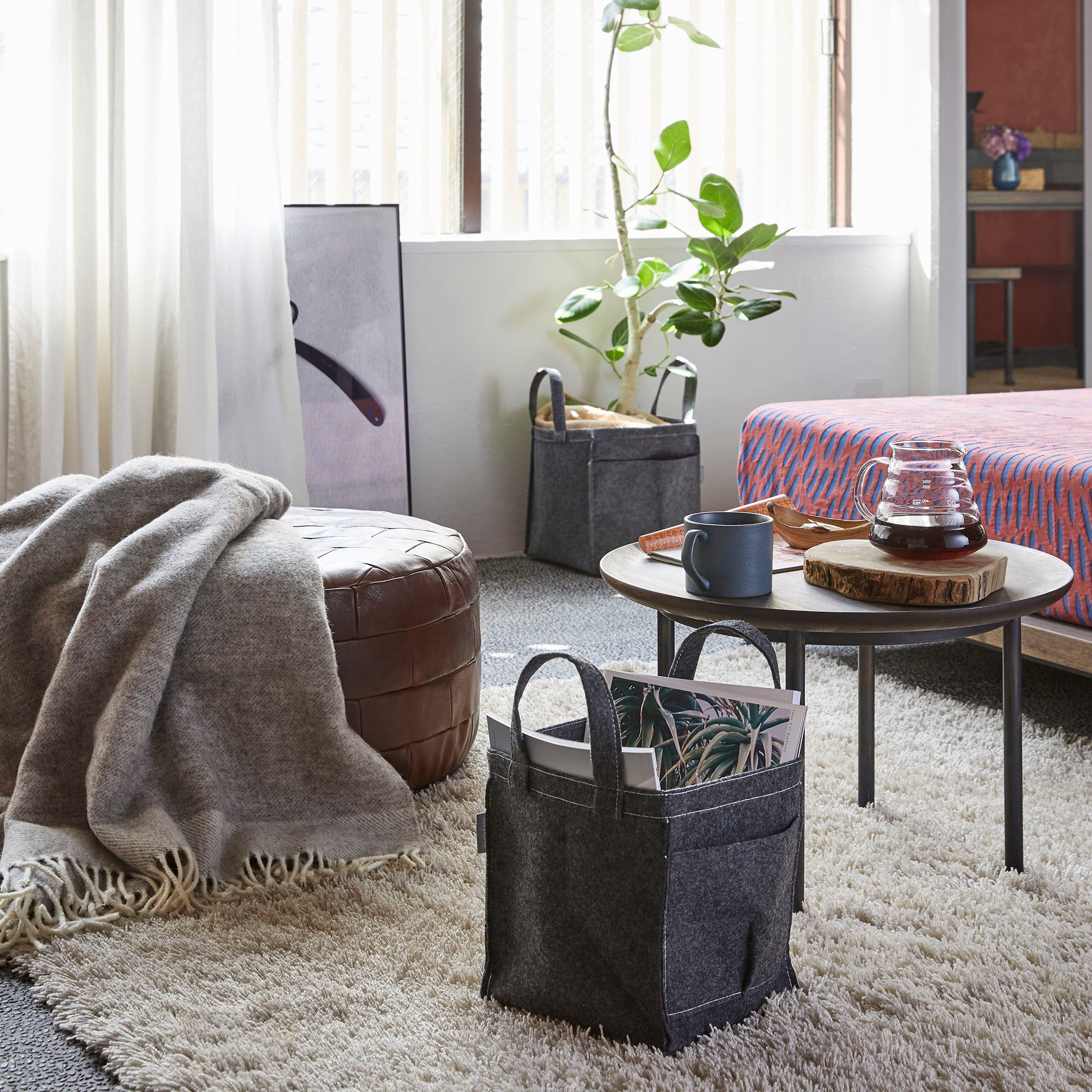 土に還るサステナブルな植木鉢 【Re:pot - リポット】GRAY(グレー)