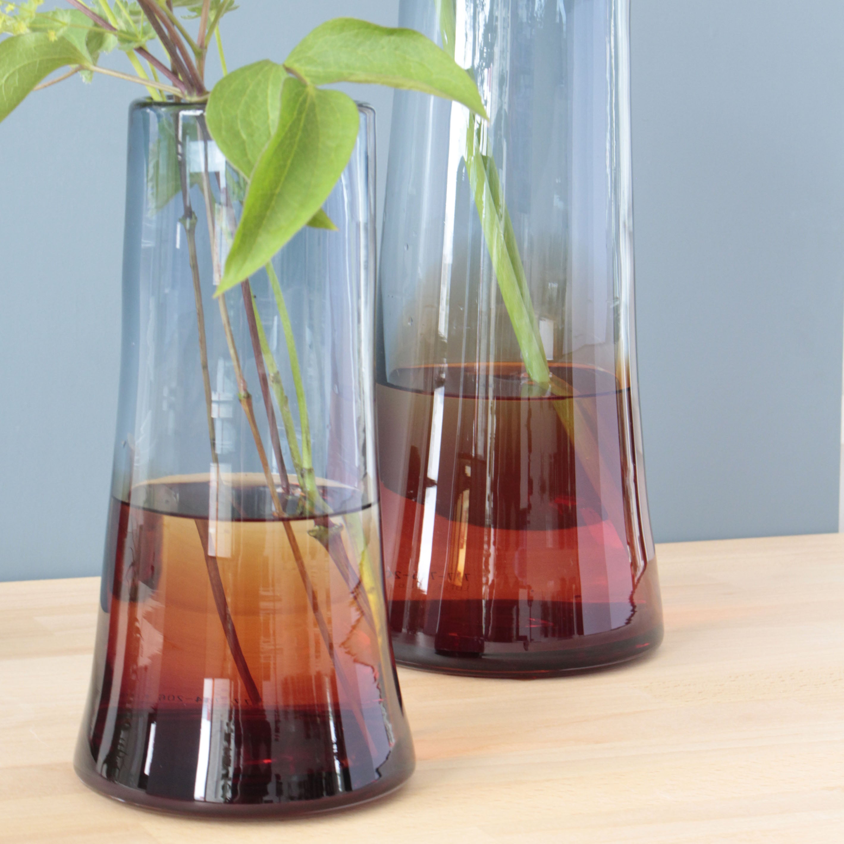 空を表現したグラデーションが美しいガラスの花瓶【Ciel - シエル】