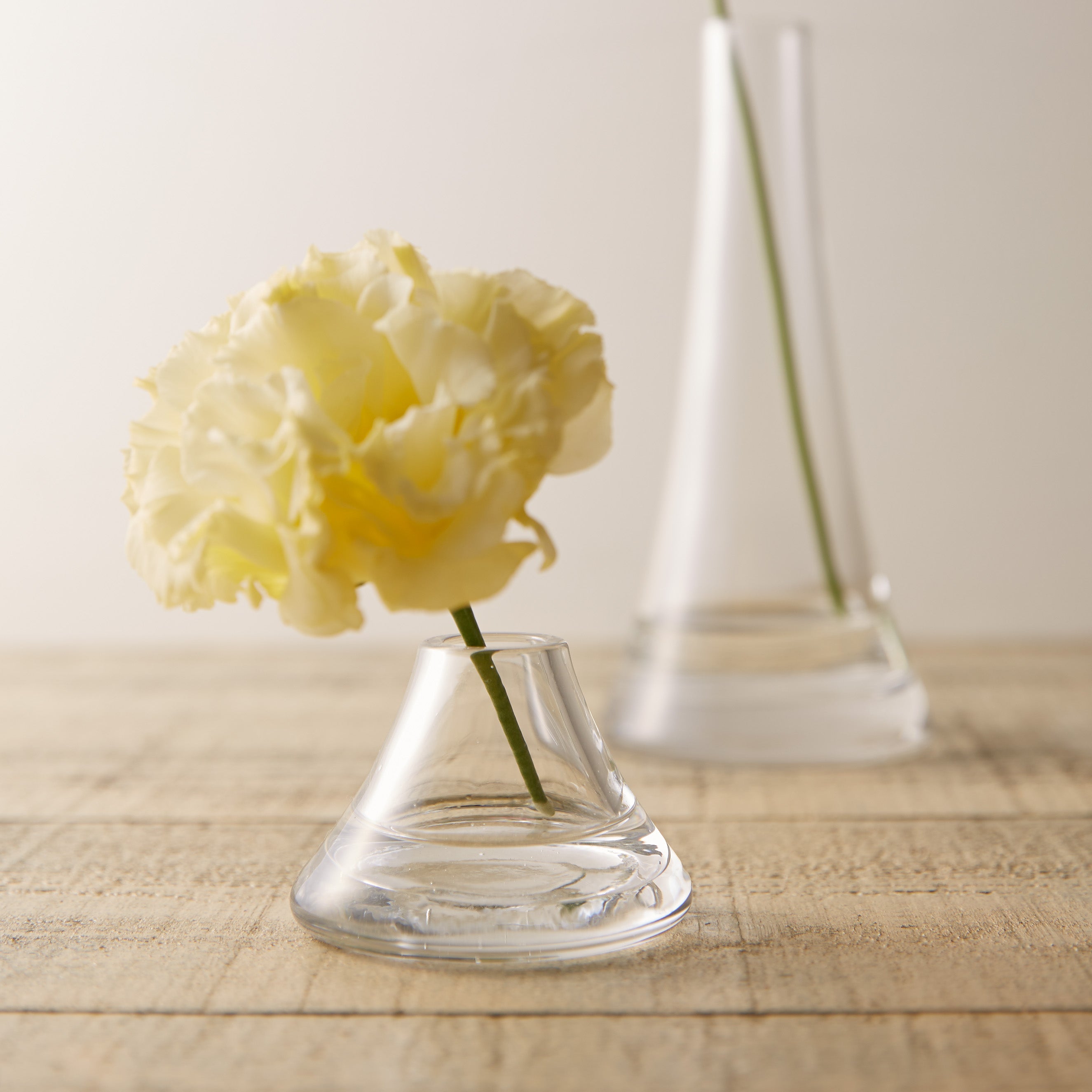 富士山みたいなガラスの一輪挿し【FUJI glass - フジグラス】