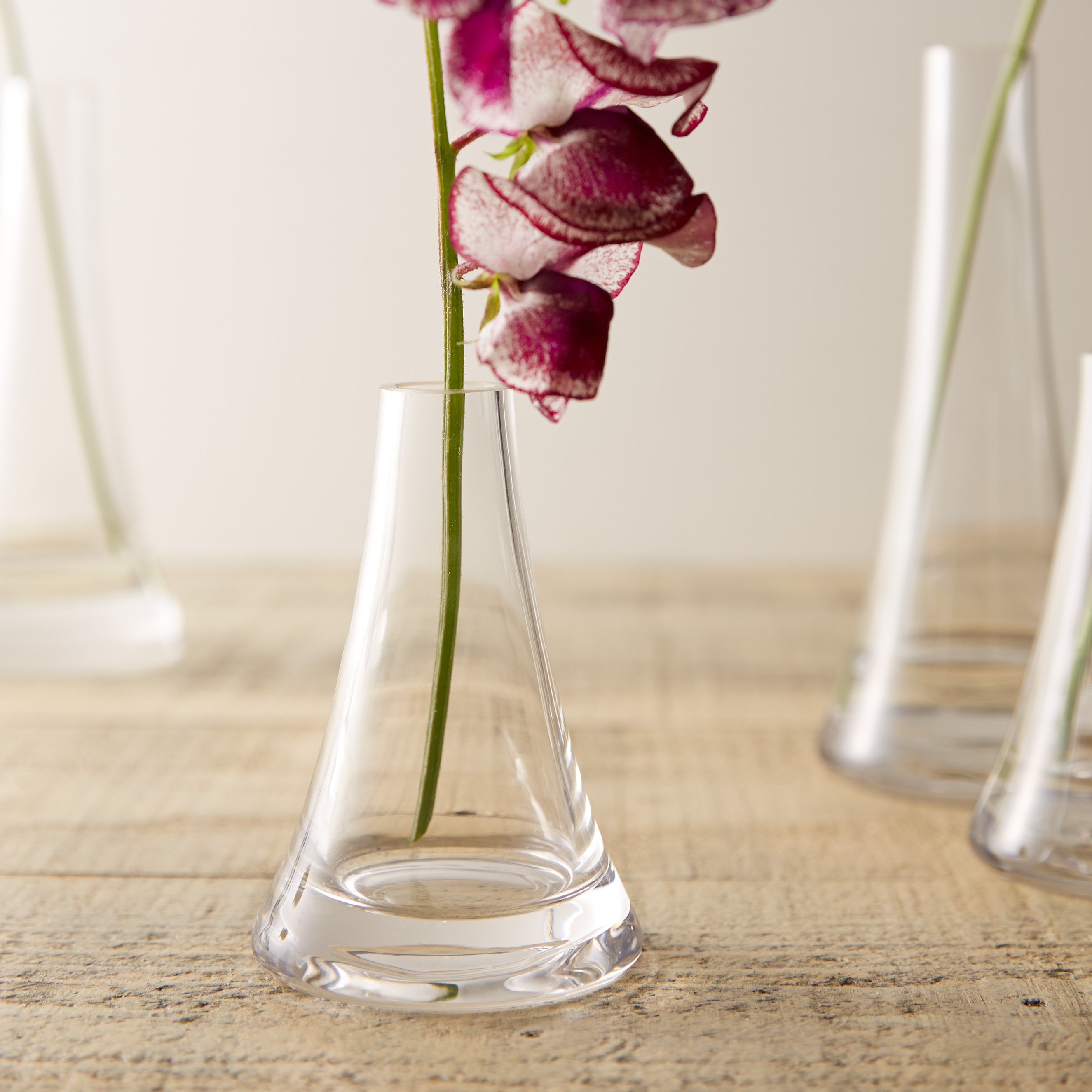 富士山みたいなガラスの一輪挿し【FUJI glass - フジグラス】