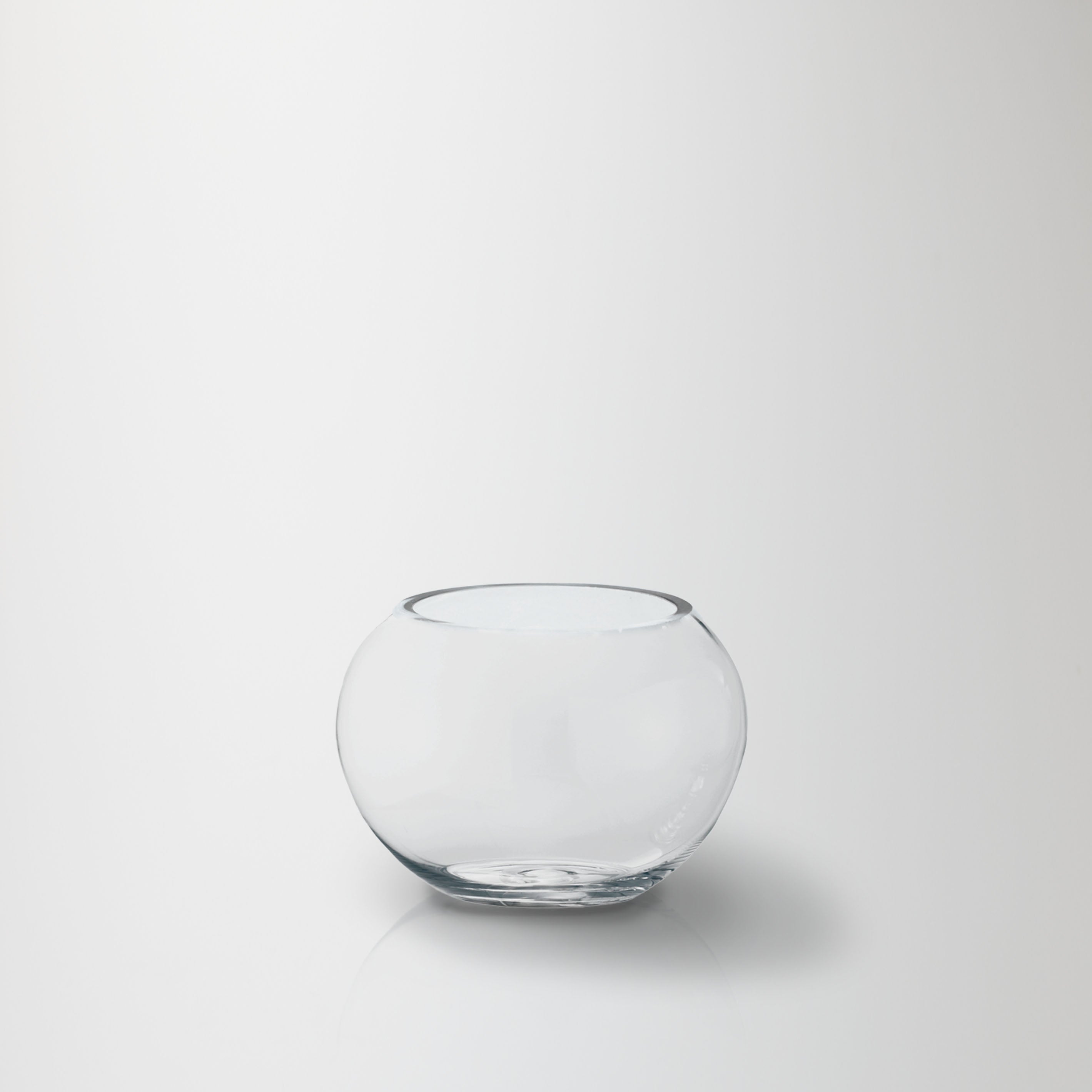 シンプルな丸いガラスの器【GLASS ball - グラス ボール】