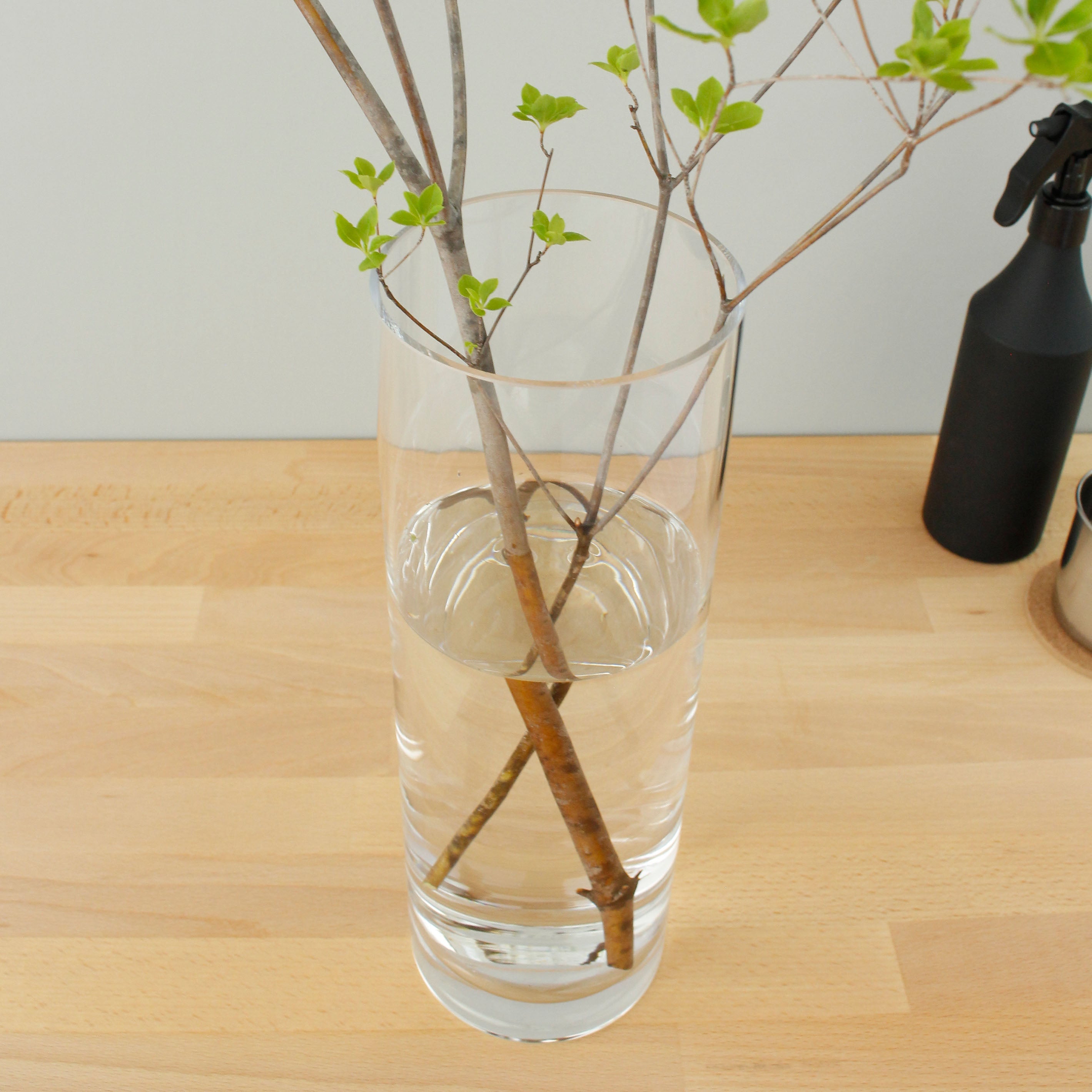 ★ヨーロッパ製★インテリアの定番、シンプルなシリンダーガラス【GLASS straight-R - グラス ストレート アール】