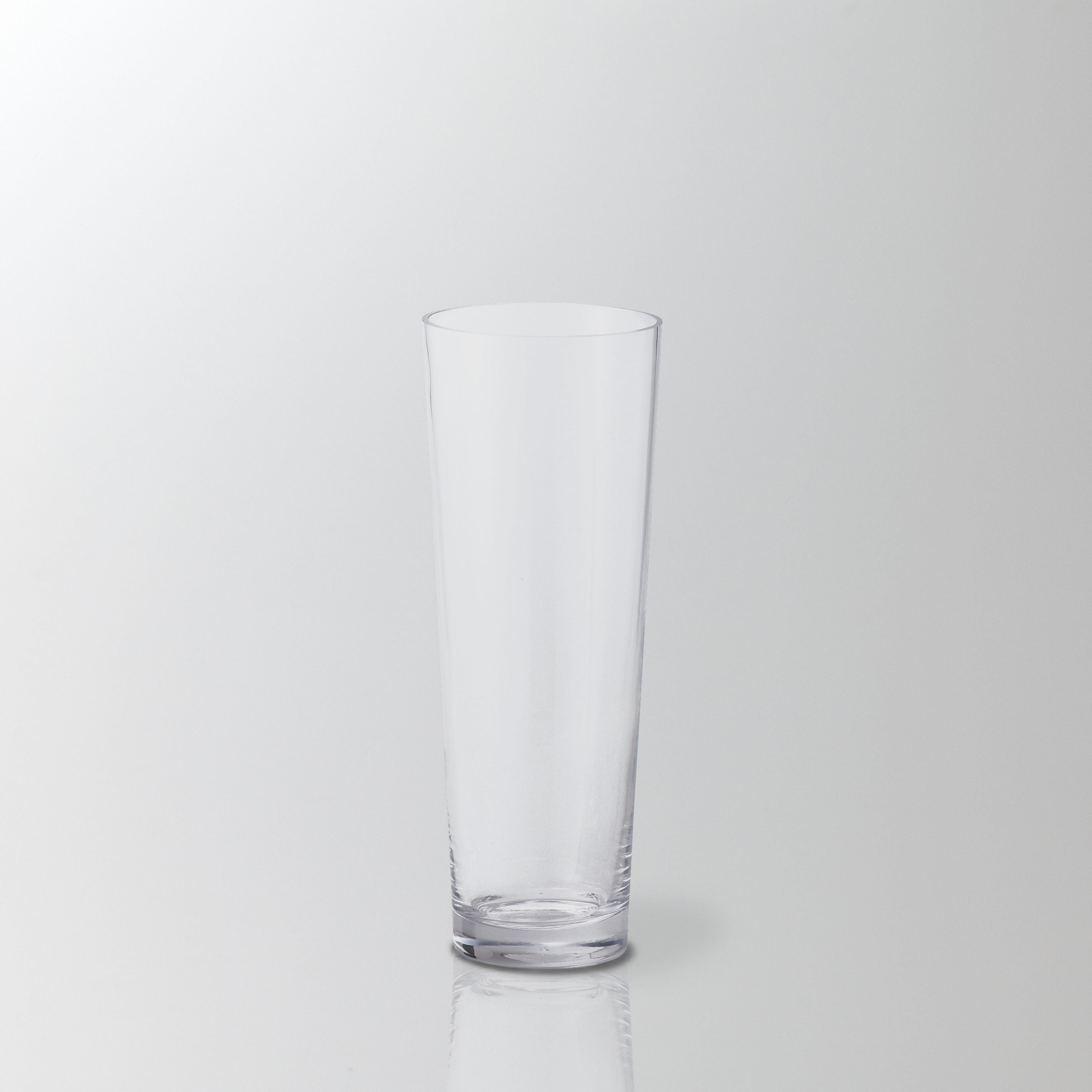 ★ヨーロッパ製★枝などたっぷり飾れるシンプルなガラス【Glass taper-R - グラス テーパー アール】