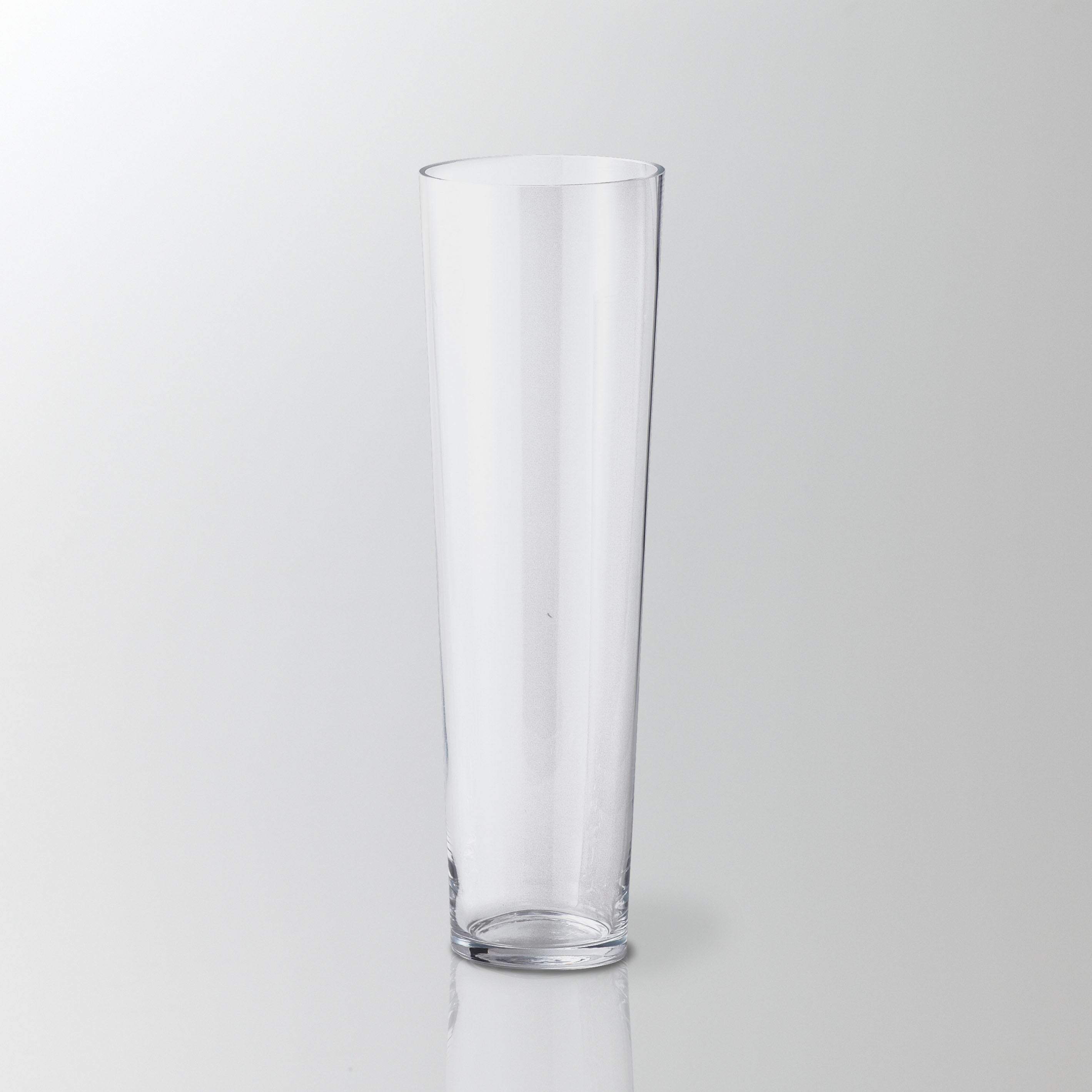 ★ヨーロッパ製★枝などたっぷり飾れるシンプルなガラス【Glass taper-R - グラス テーパー アール】