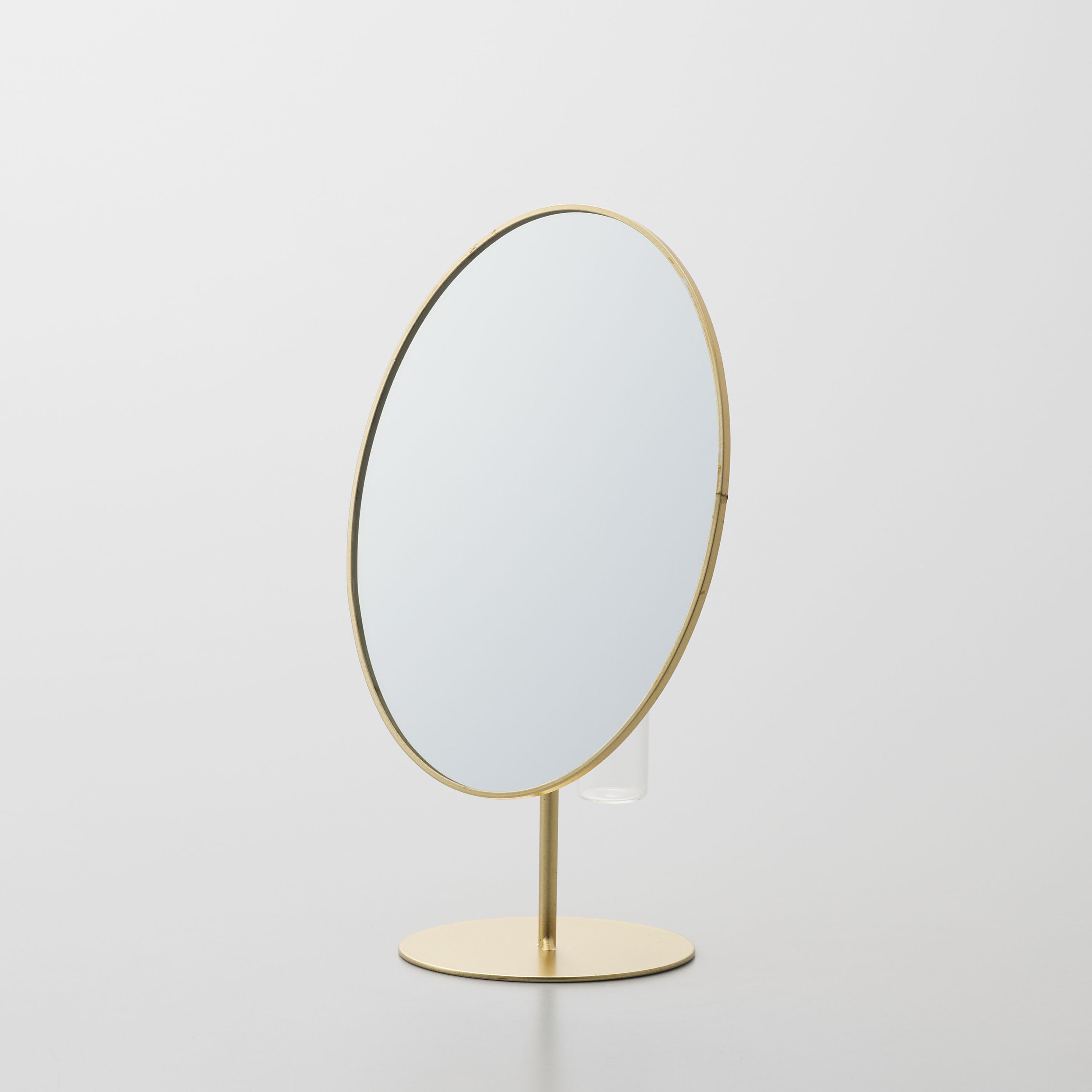 玄関やメイクのお供に!鏡と一緒になった一輪挿し【Mirror vase - ミラーベース】
