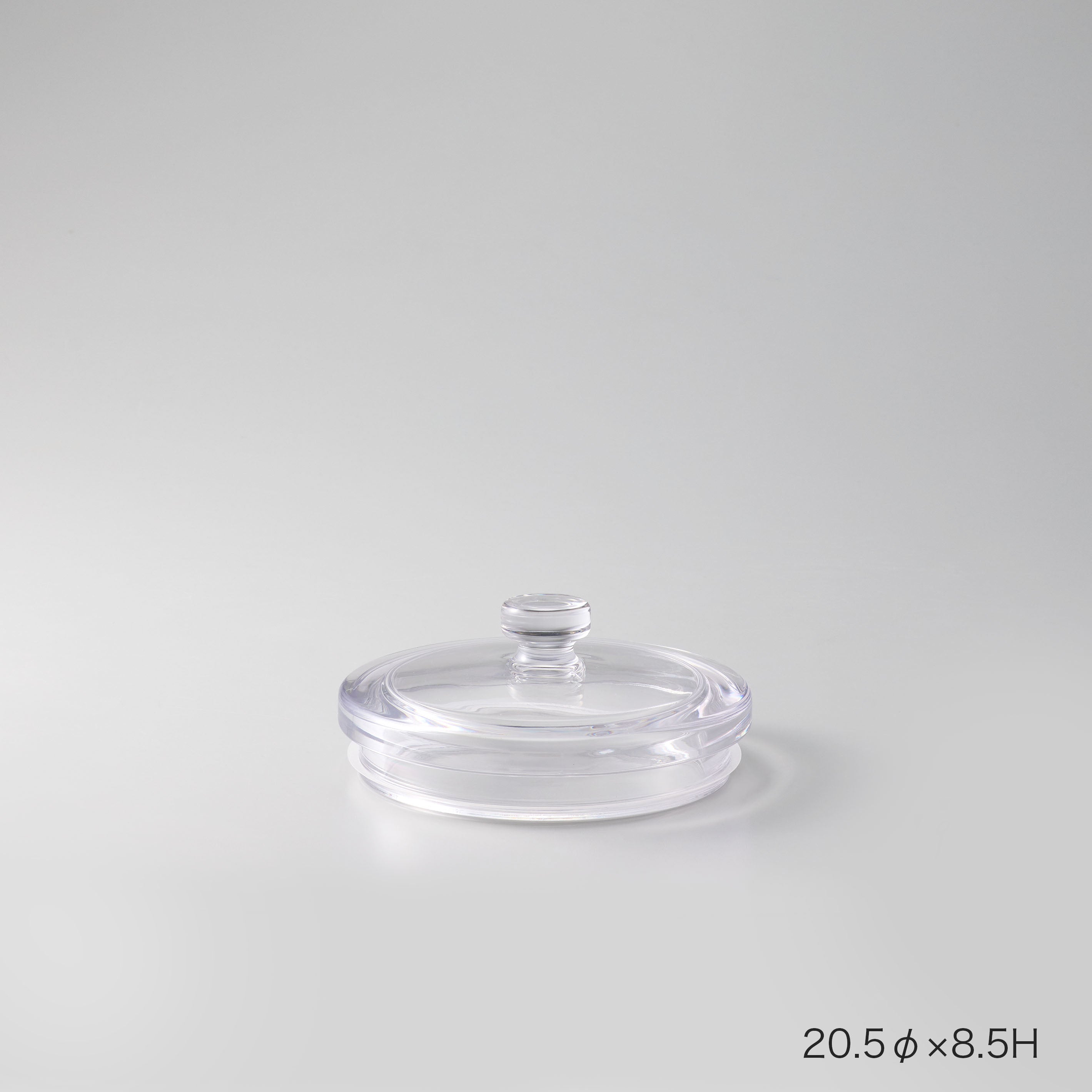 シリンダーにセットして使える【PC cap - ピーシー キャップ】割れないポリカーボネート製