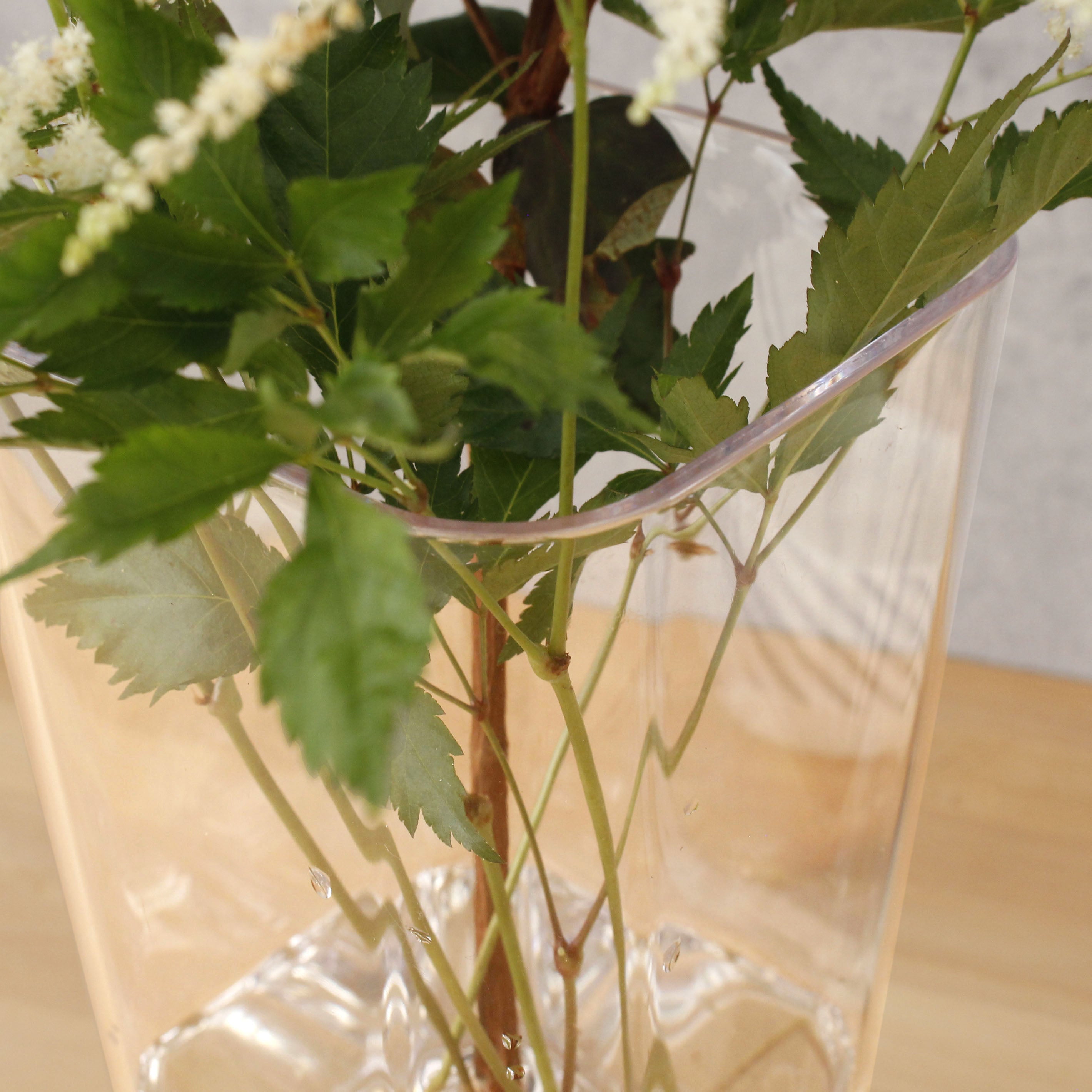 バランスのとりやすいテーパー型【PC taper - ピーシー テーパー】割れにくいポリカーボネート製