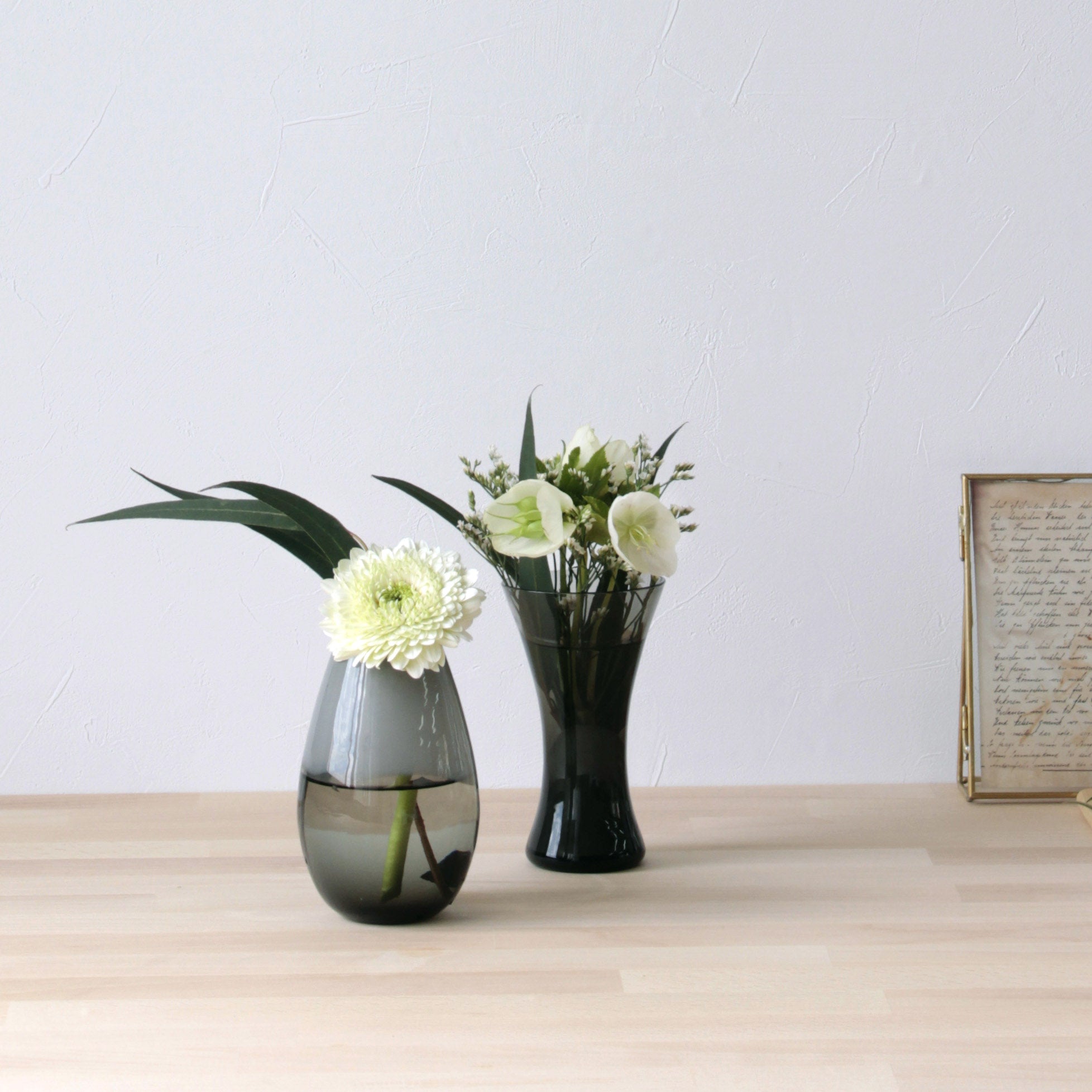 2つのかたちを組み合わせて使える2トーンカラーの一輪挿し【Relation ripple - リレーション リップル】