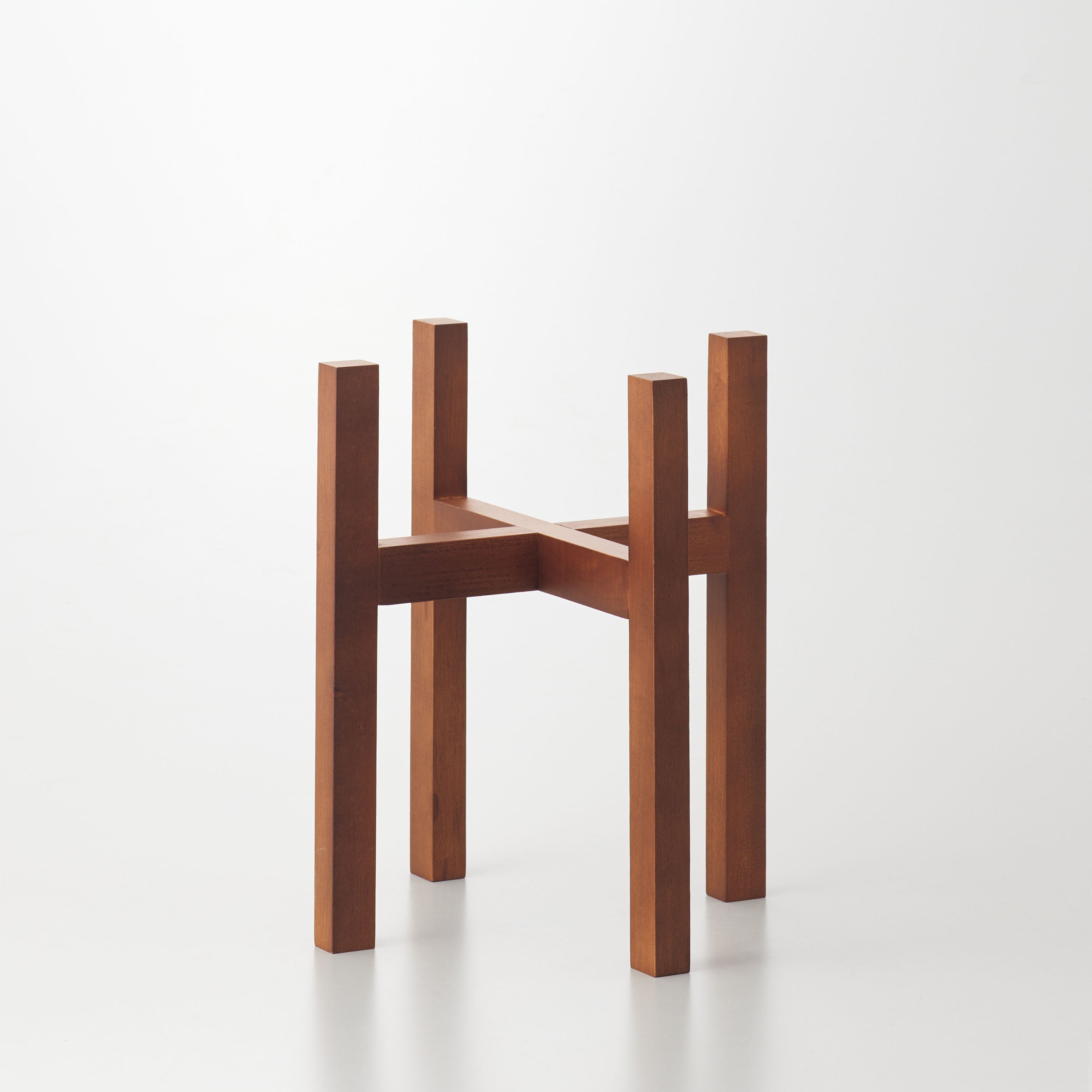 鉢植えの植物をより魅力的に見せる木製スタンド【Wood Stand Combi - ウッド スタンド コンビ】