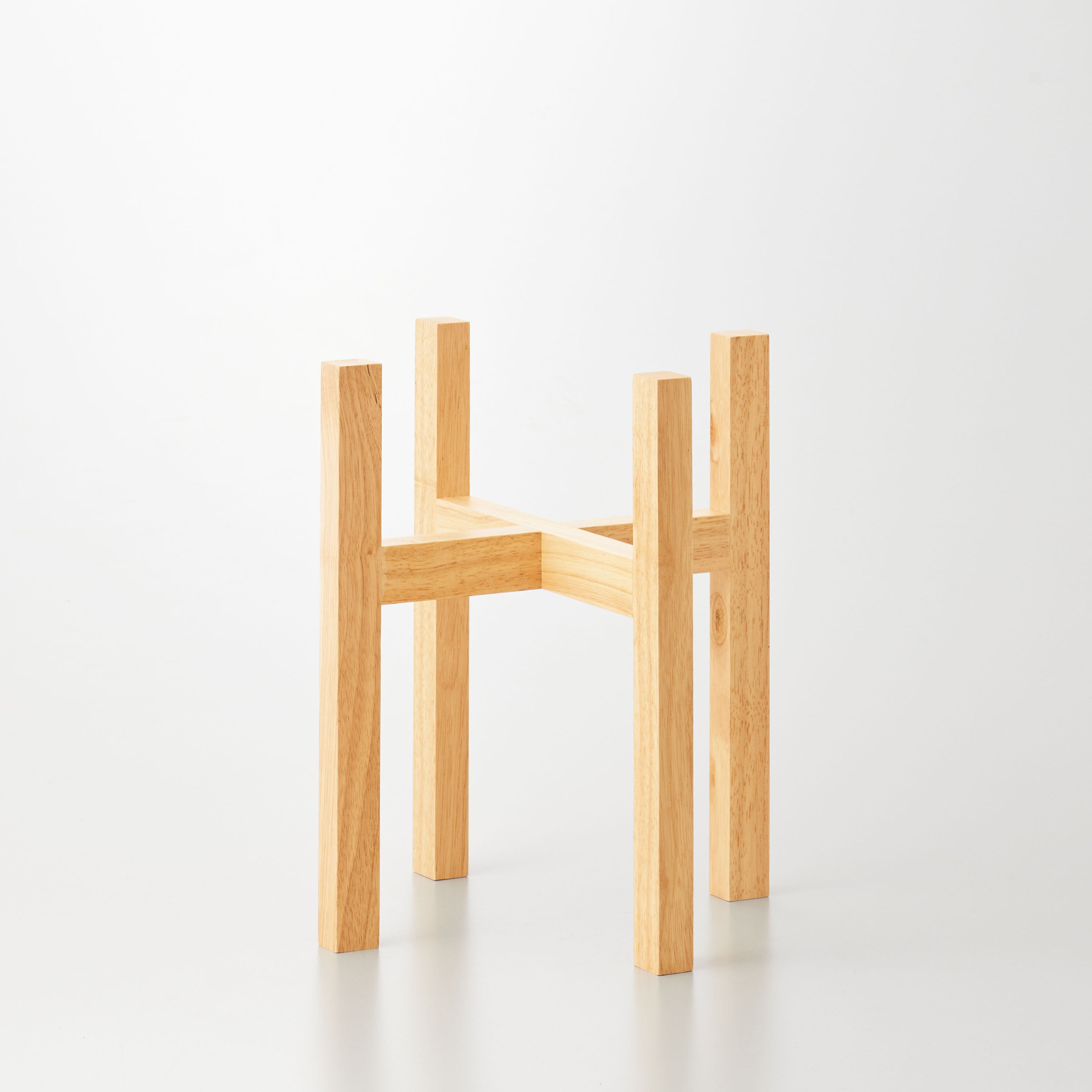 鉢植えの植物をより魅力的に見せる木製スタンド【Wood Stand Combi - ウッド スタンド コンビ】