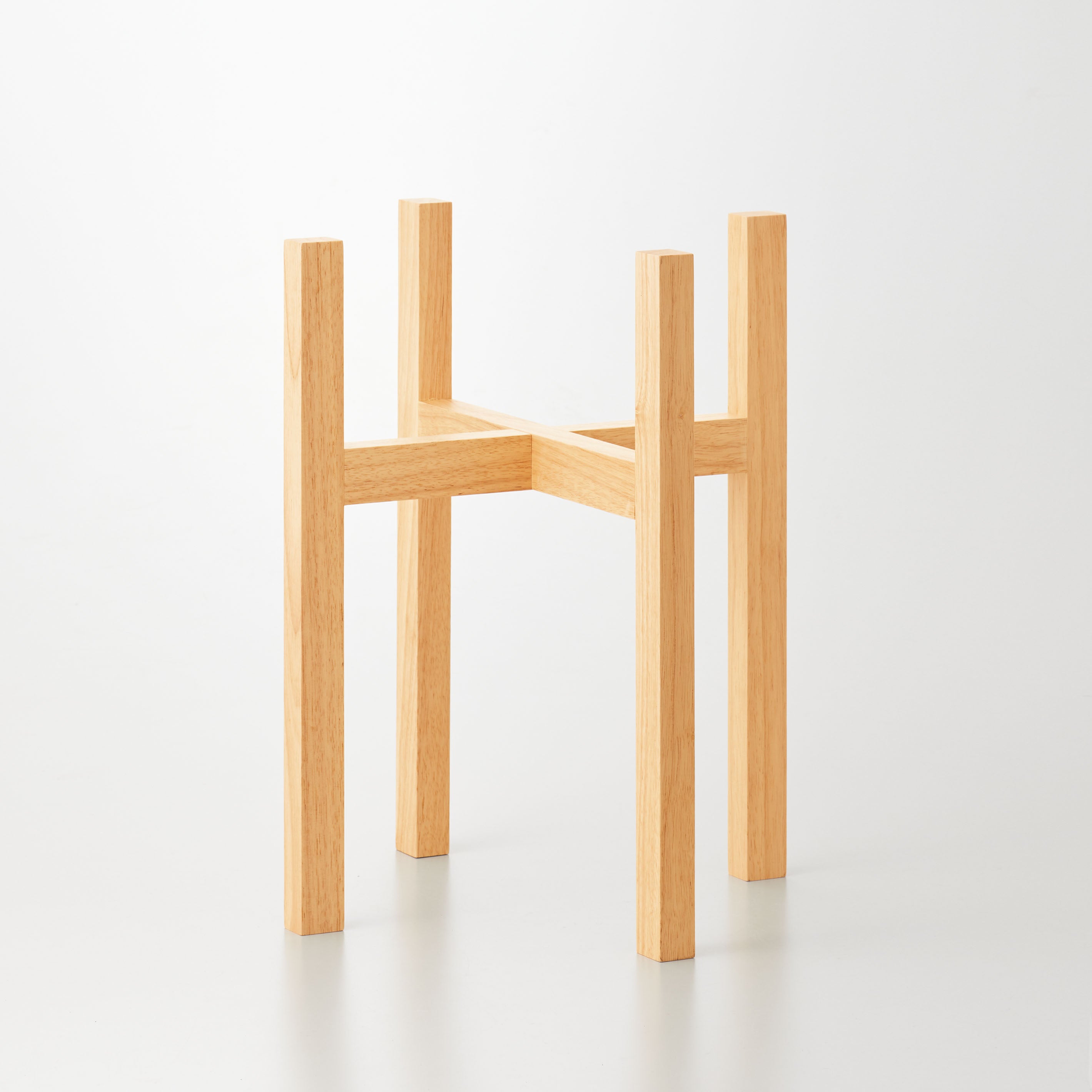 鉢植えの植物をより魅力的に見せる木製スタンド【Wood Stand Combi - ウッド スタンド コンビ】