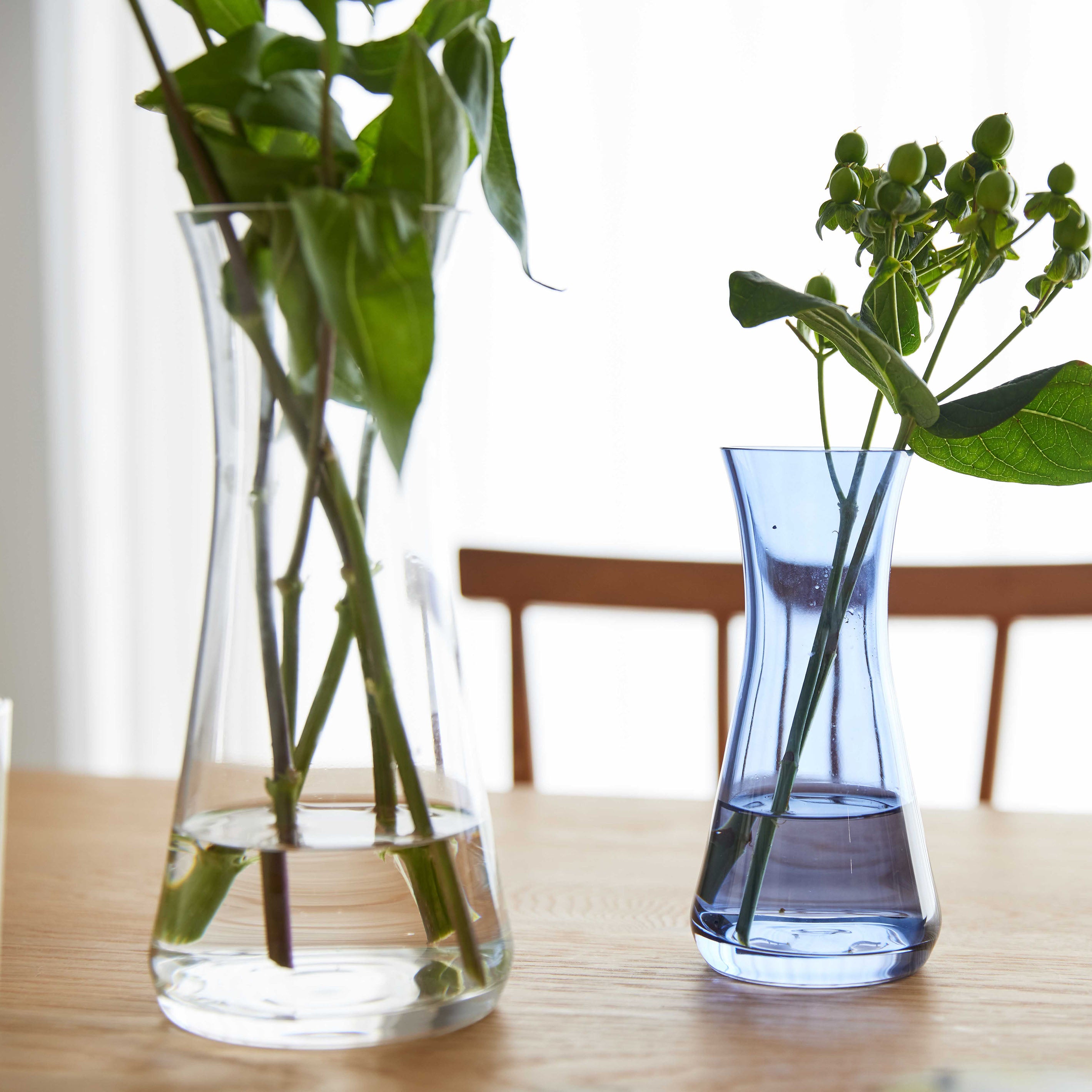 初心者にもおすすめ!ベーシックなガラスの花瓶【fiore - フィオーレ】