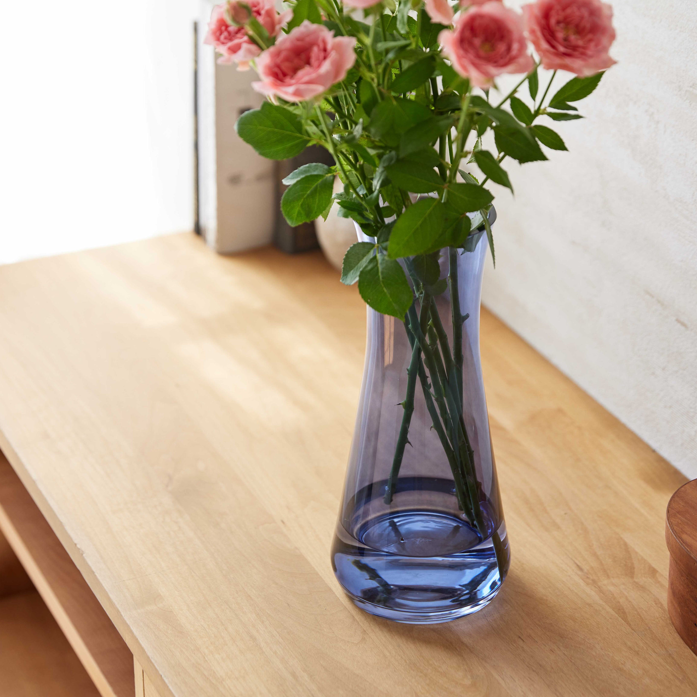 初心者にもおすすめ!ベーシックなガラスの花瓶【fiore - フィオーレ】