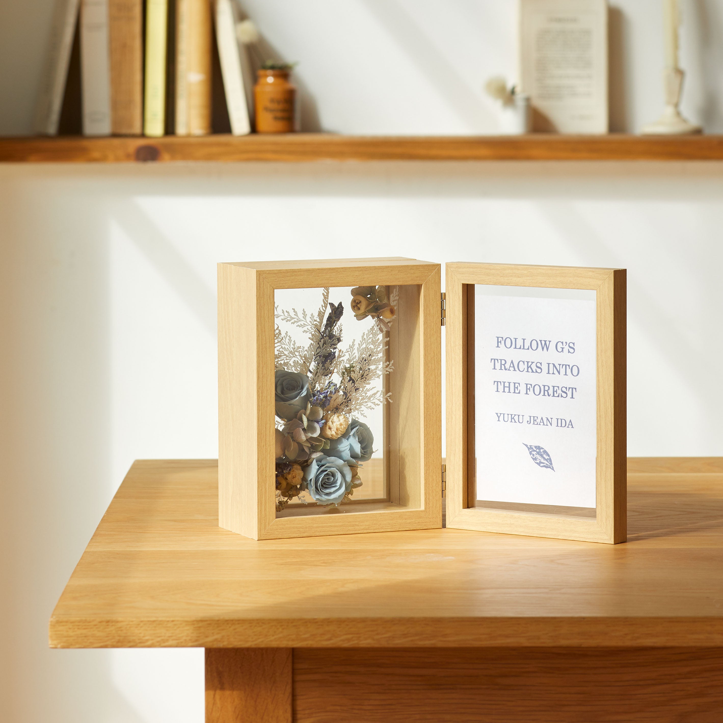 ギフトに最適!フォトフレーム付きのエルビエボックス【herbier Photo box - エルビエ フォト ボックス】