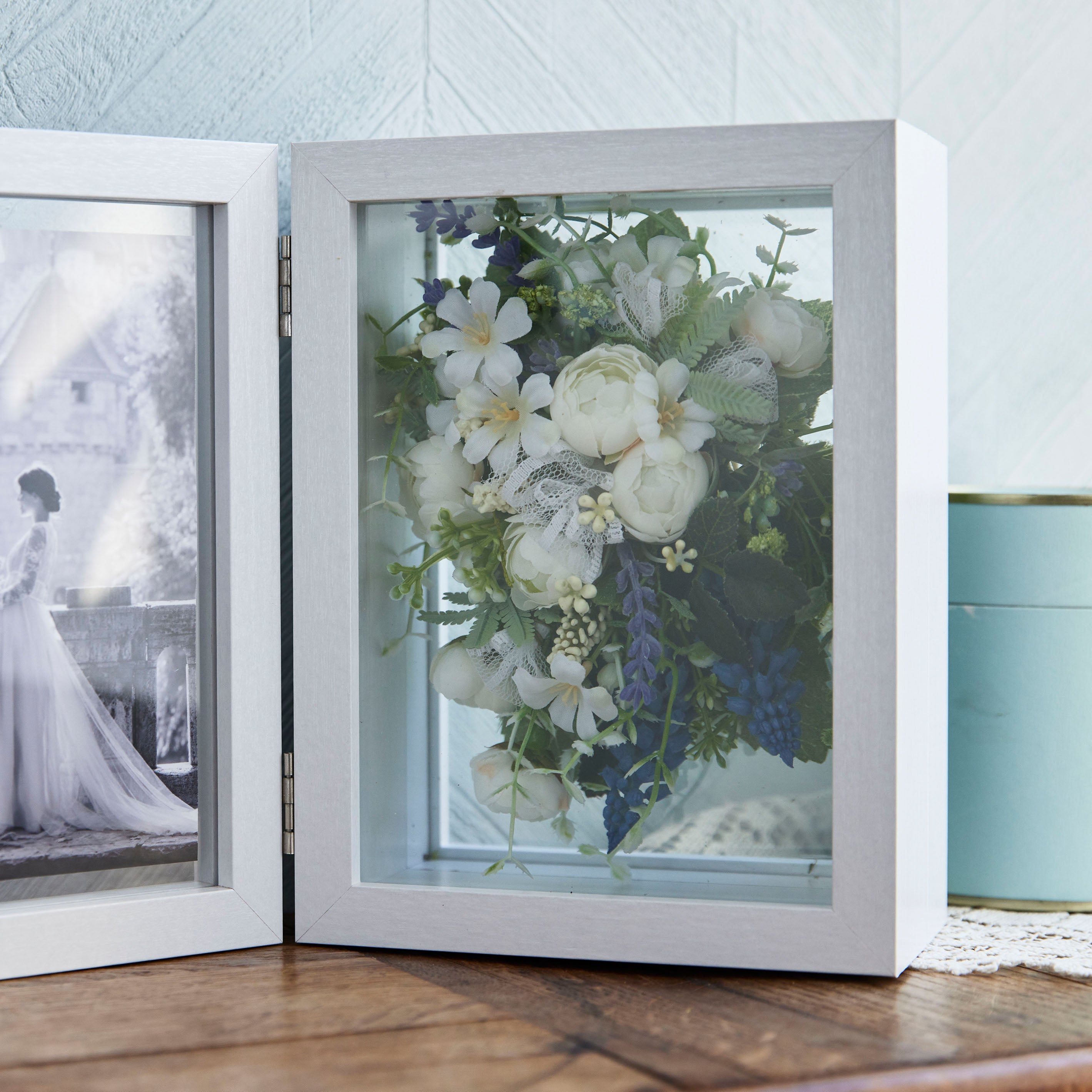 ギフトに最適!フォトフレーム付きのエルビエボックス【herbier Photo box - エルビエ フォト ボックス】