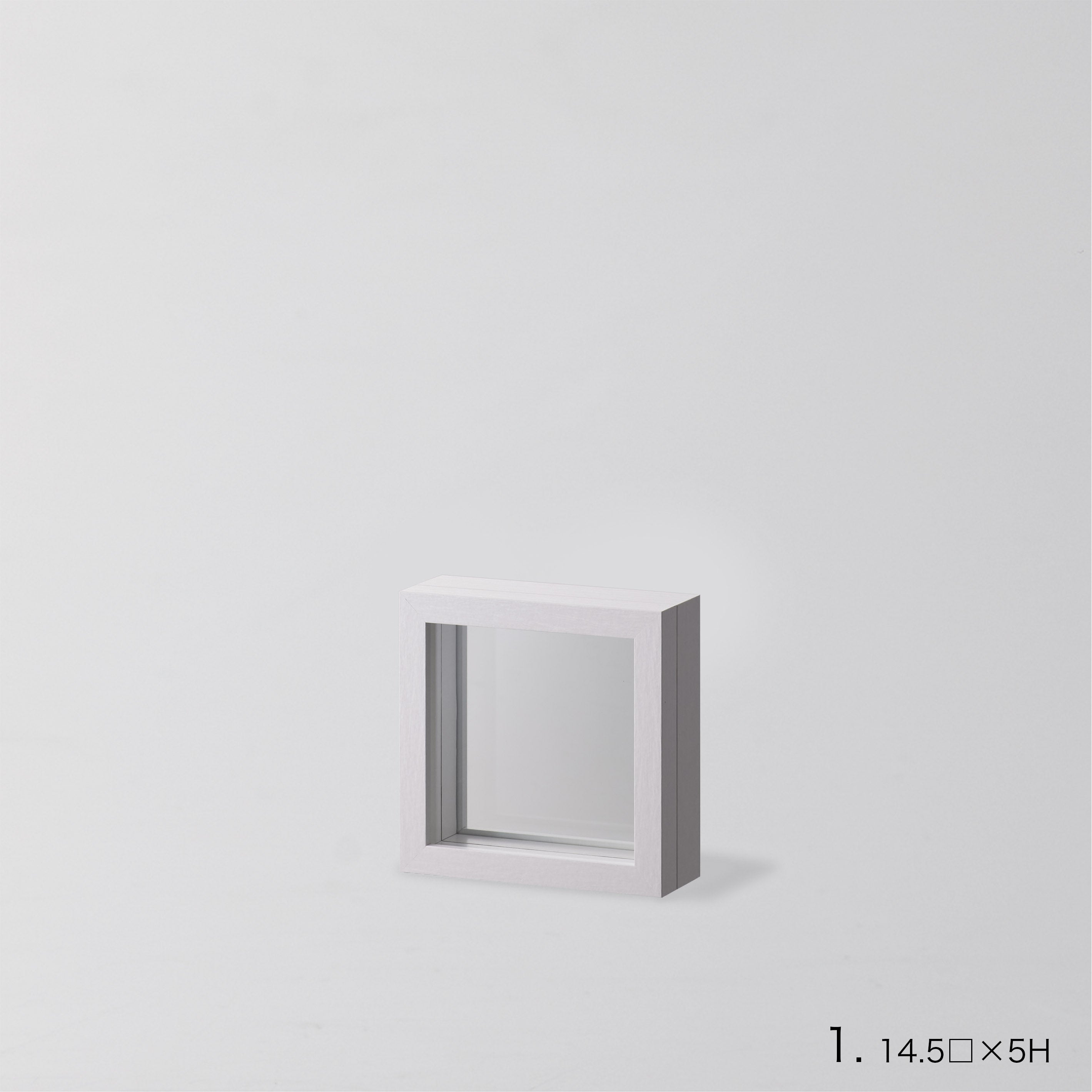 インテリアに最適!標本フレームみたいな【herbier (厚み5cm・WHITE) - エルビエ】