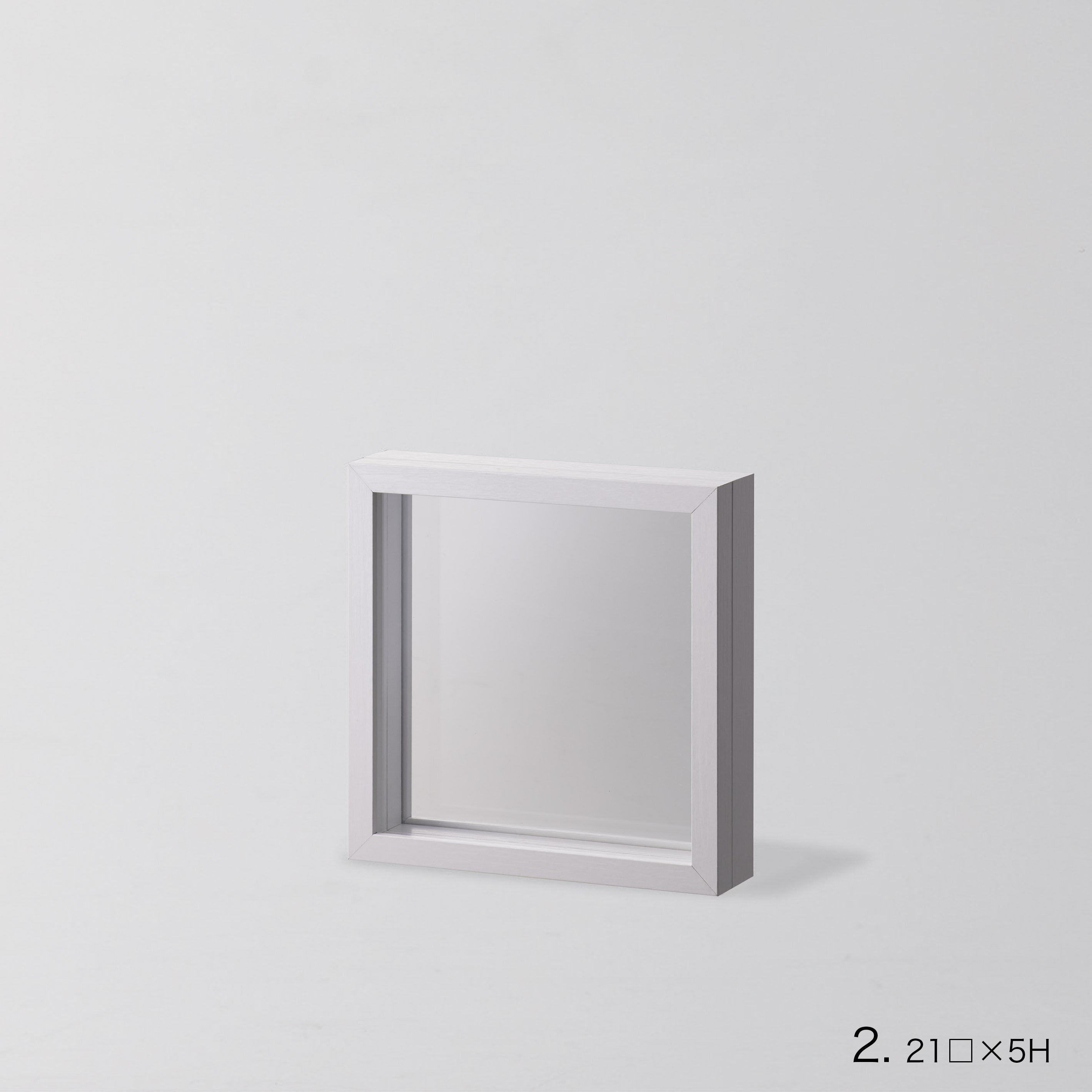 インテリアに最適!標本フレームみたいな【herbier (厚み5cm・WHITE) - エルビエ】