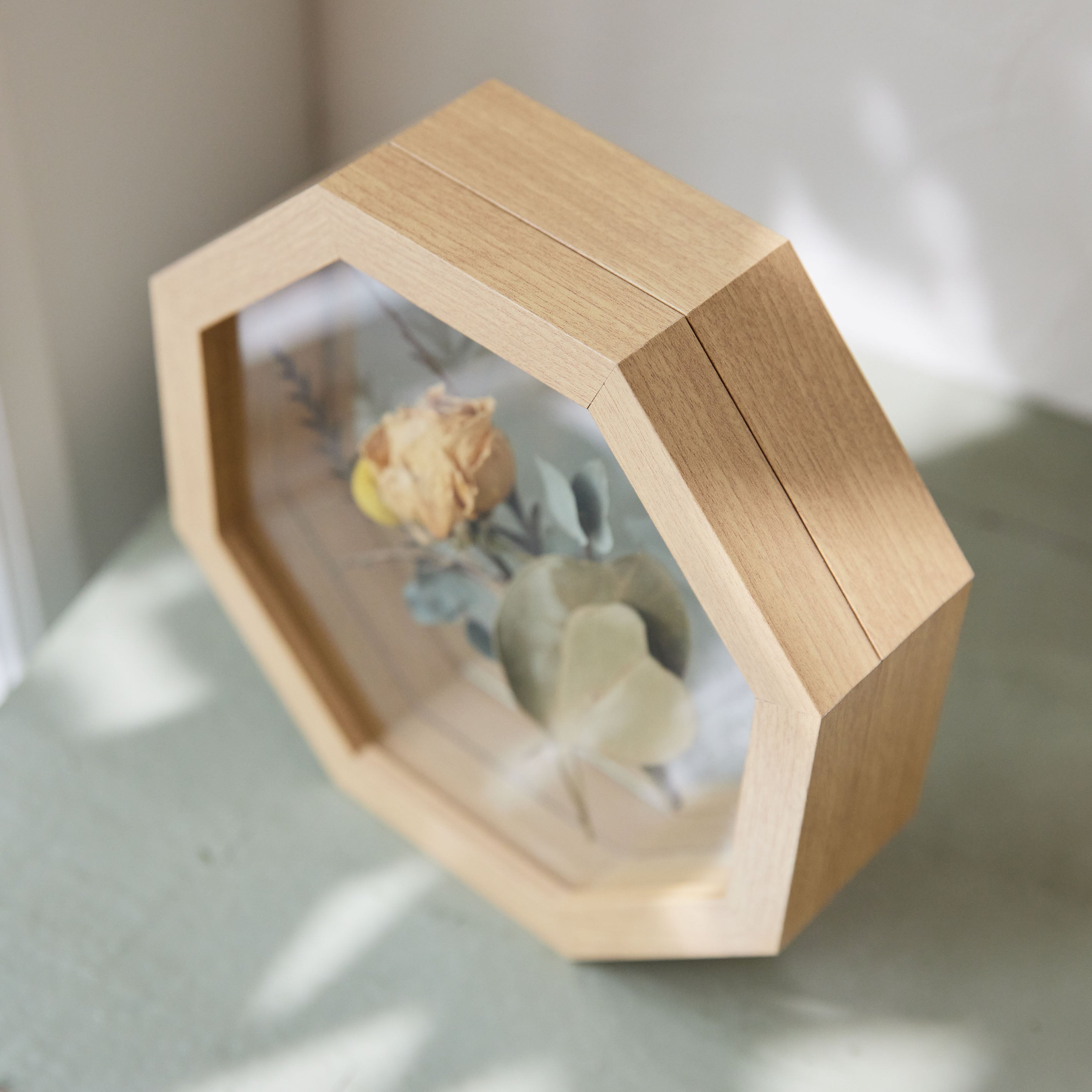 インテリアにおすすめ!標本フレームみたいな【herbier (八角形) - エルビエ】