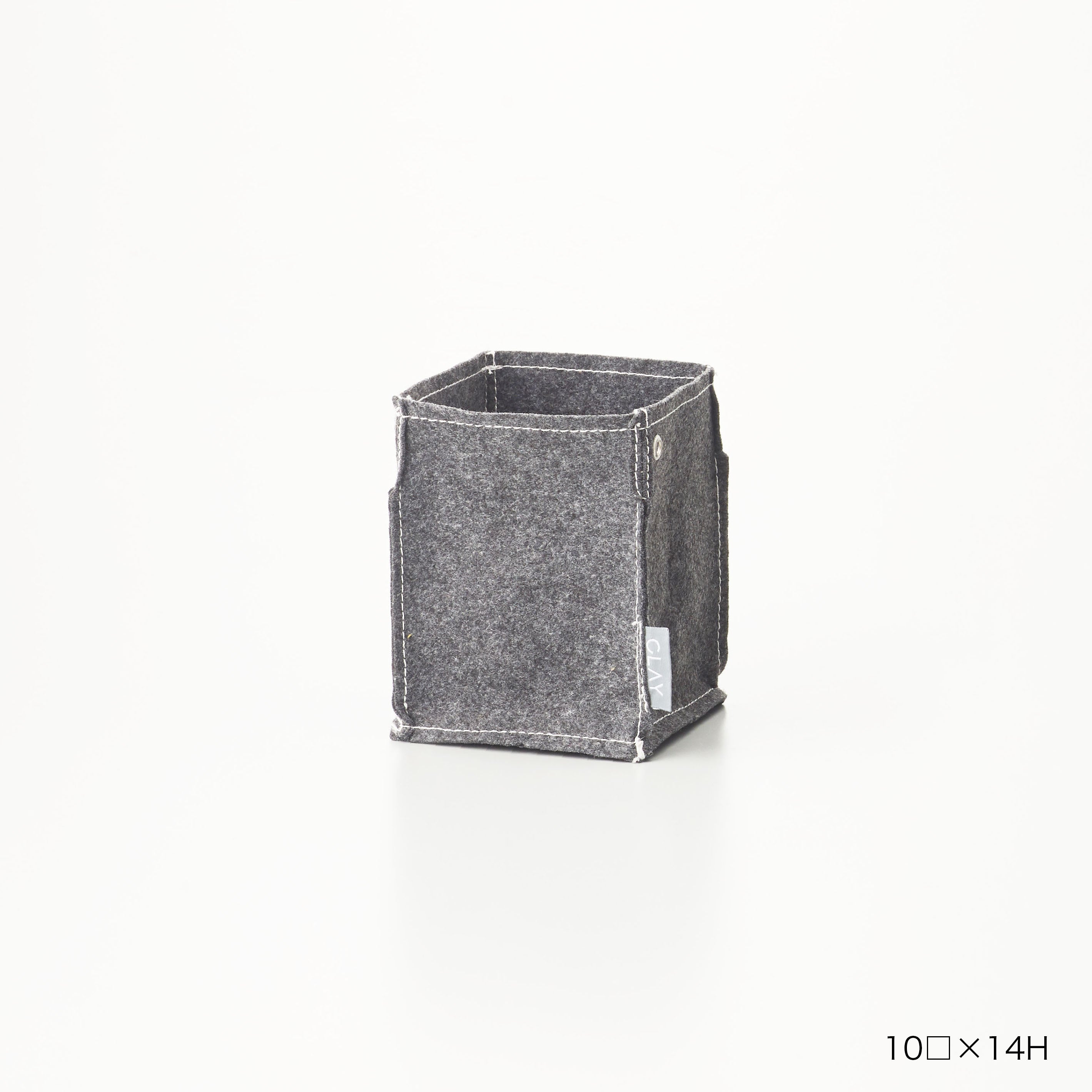 土に還るサステナブルな植木鉢 【Re:pot - リポット】GRAY(グレー)