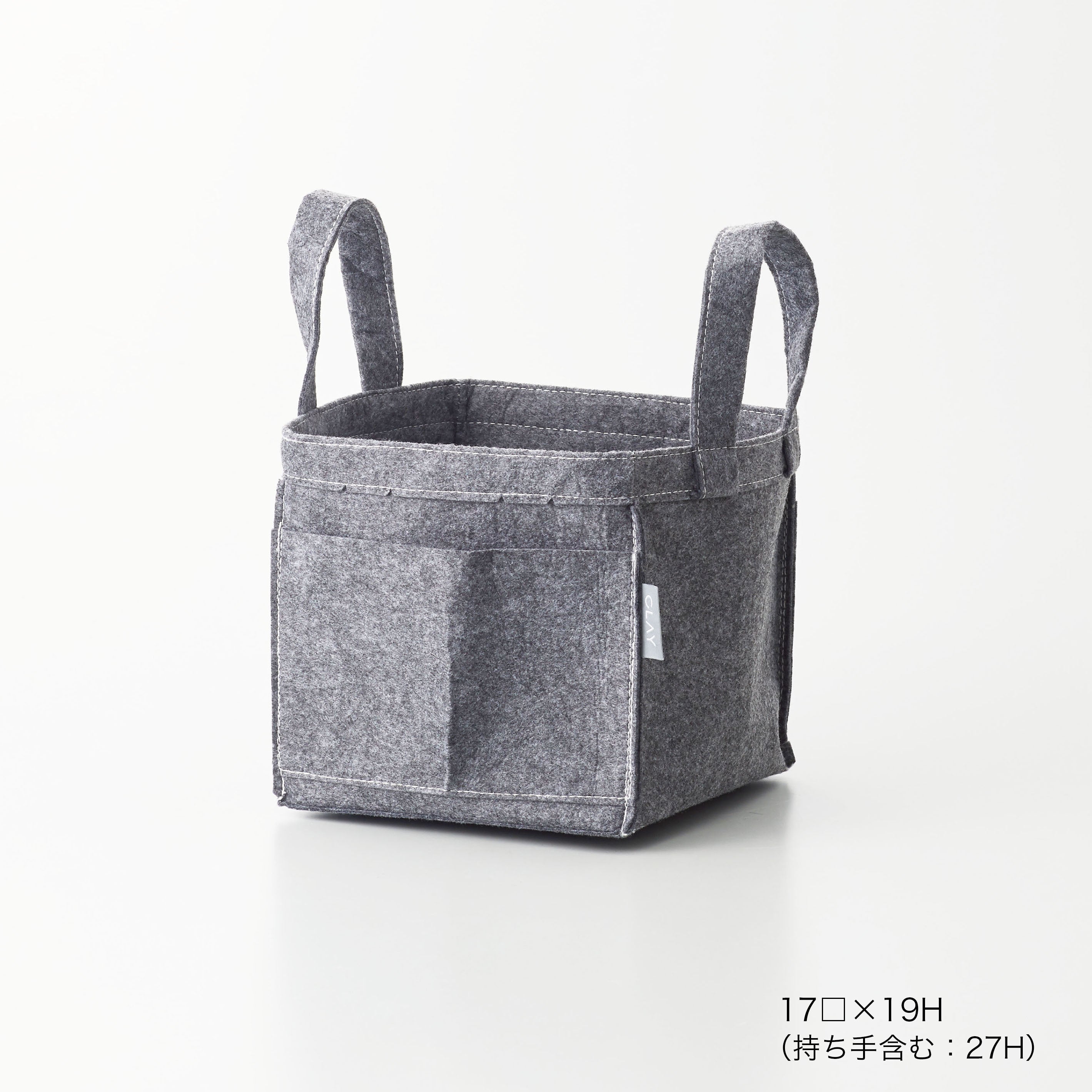 土に還るサステナブルな植木鉢 【Re:pot - リポット】GRAY(グレー)