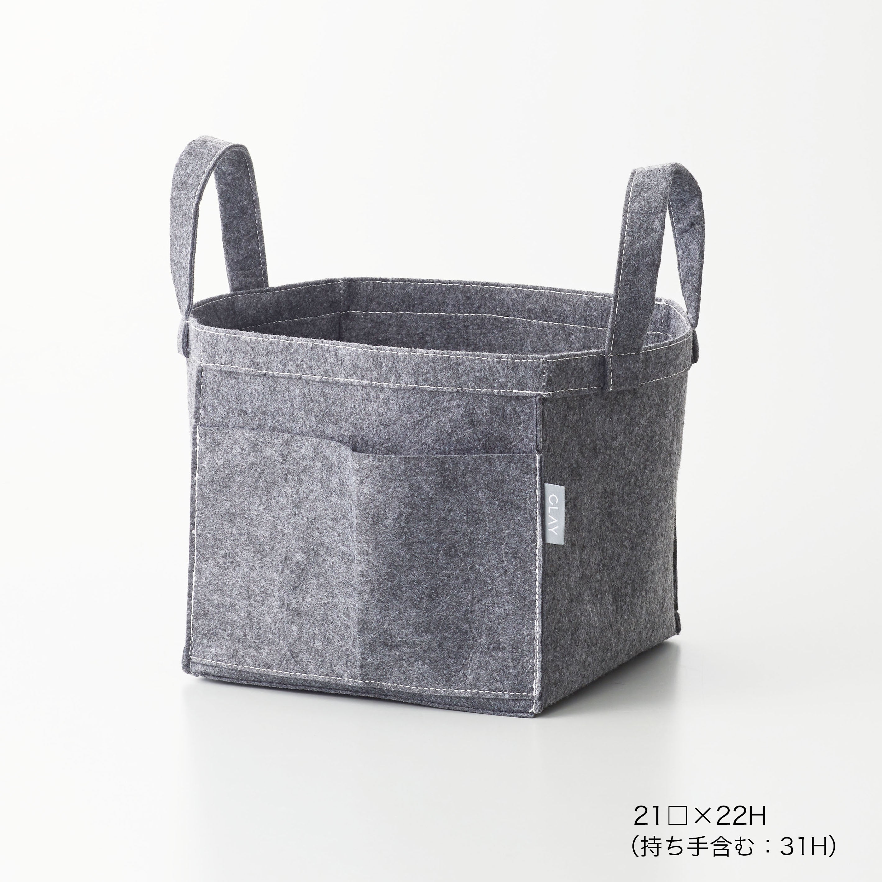 土に還るサステナブルな植木鉢 【Re:pot - リポット】GRAY(グレー)