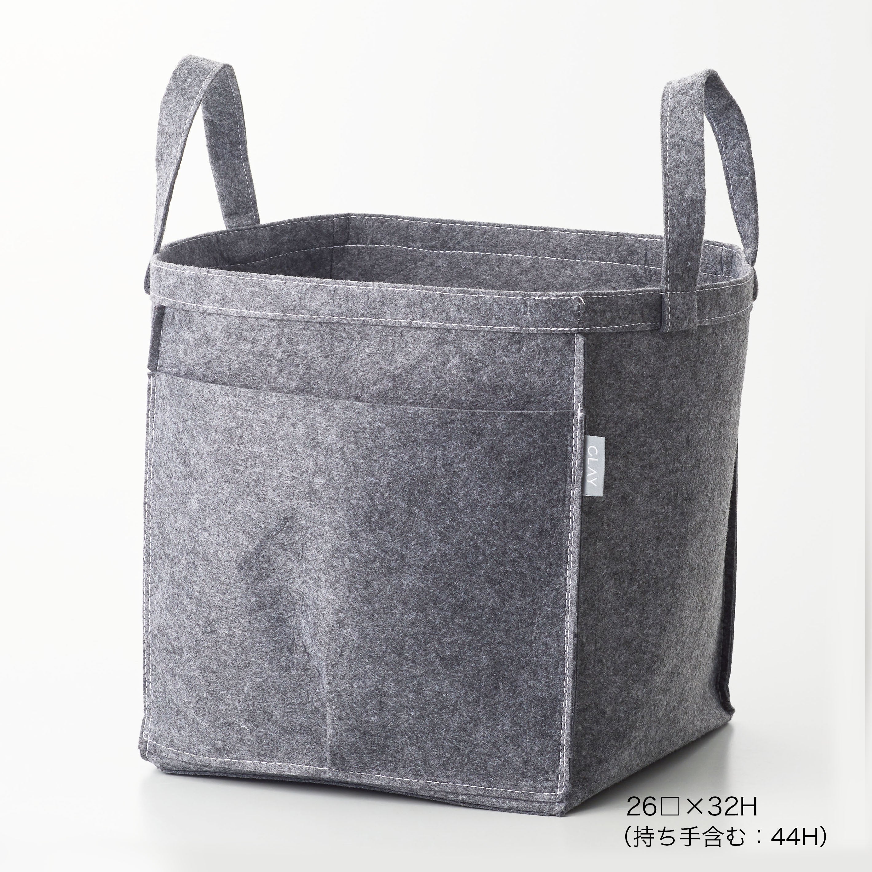 土に還るサステナブルな植木鉢 【Re:pot - リポット】GRAY(グレー)