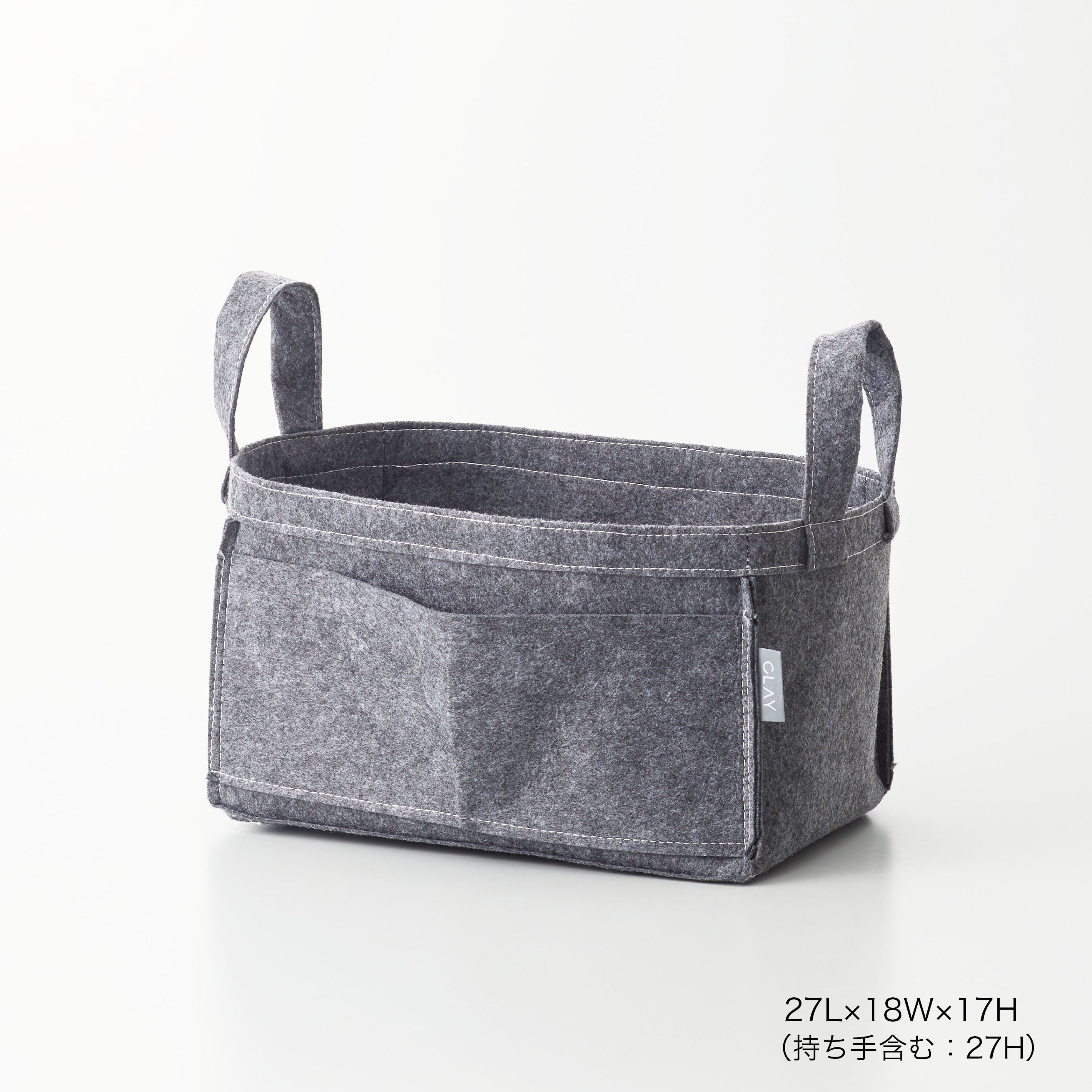 土に還るサステナブルな植木鉢 【Re:pot - リポット】GRAY(グレー)