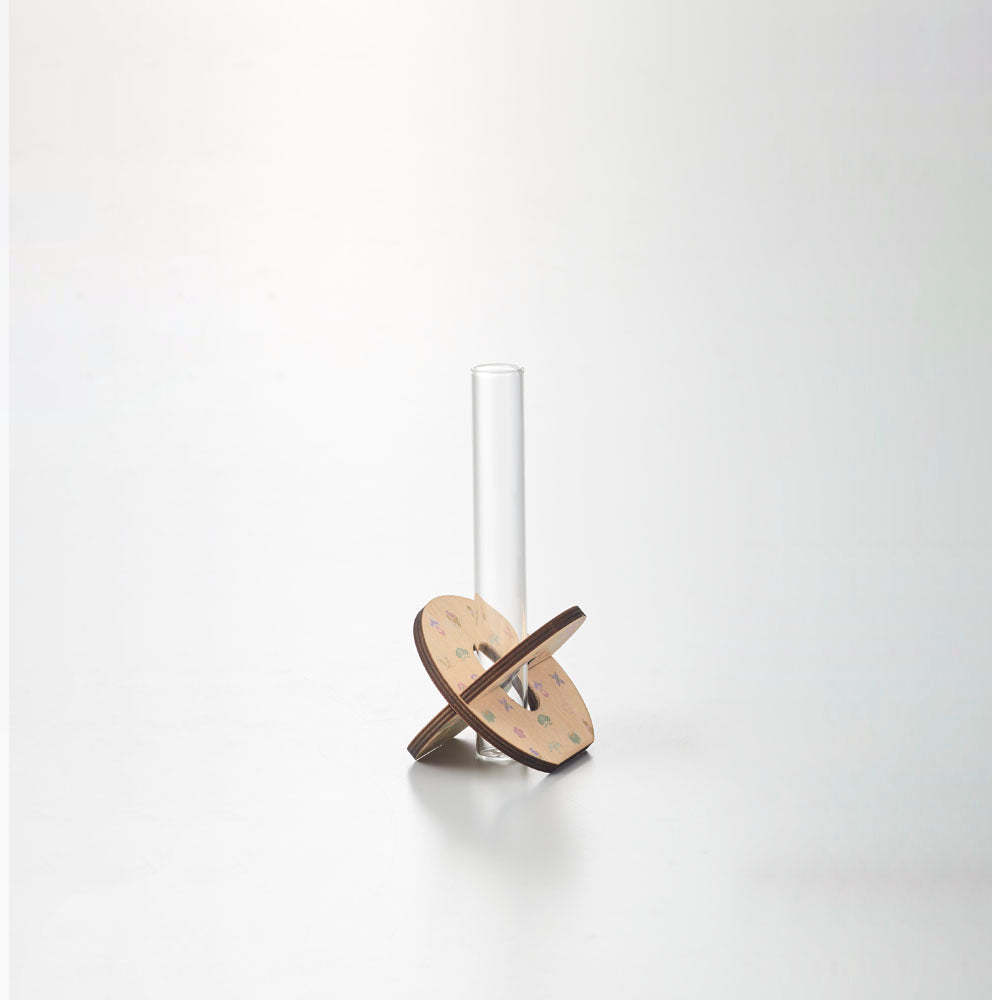 花と一緒に郵送できる一輪挿し【一輪箋 - いちりんせん】