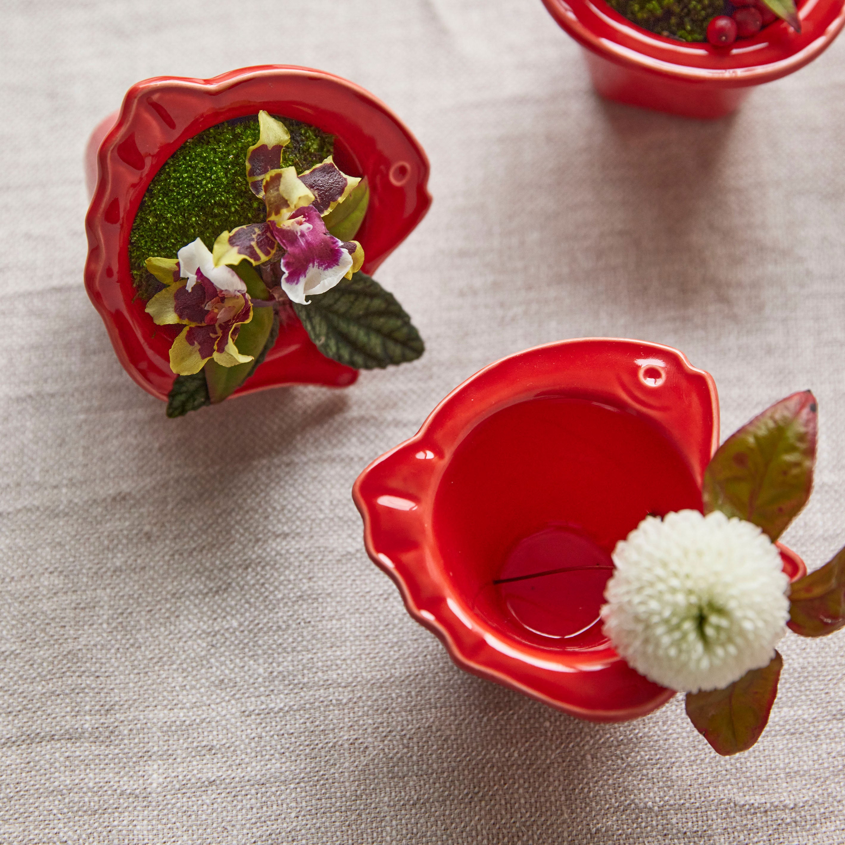 めでたくて縁起のいい、可愛い和の器(だるま・鯛)【medetakko - メデタッコ】