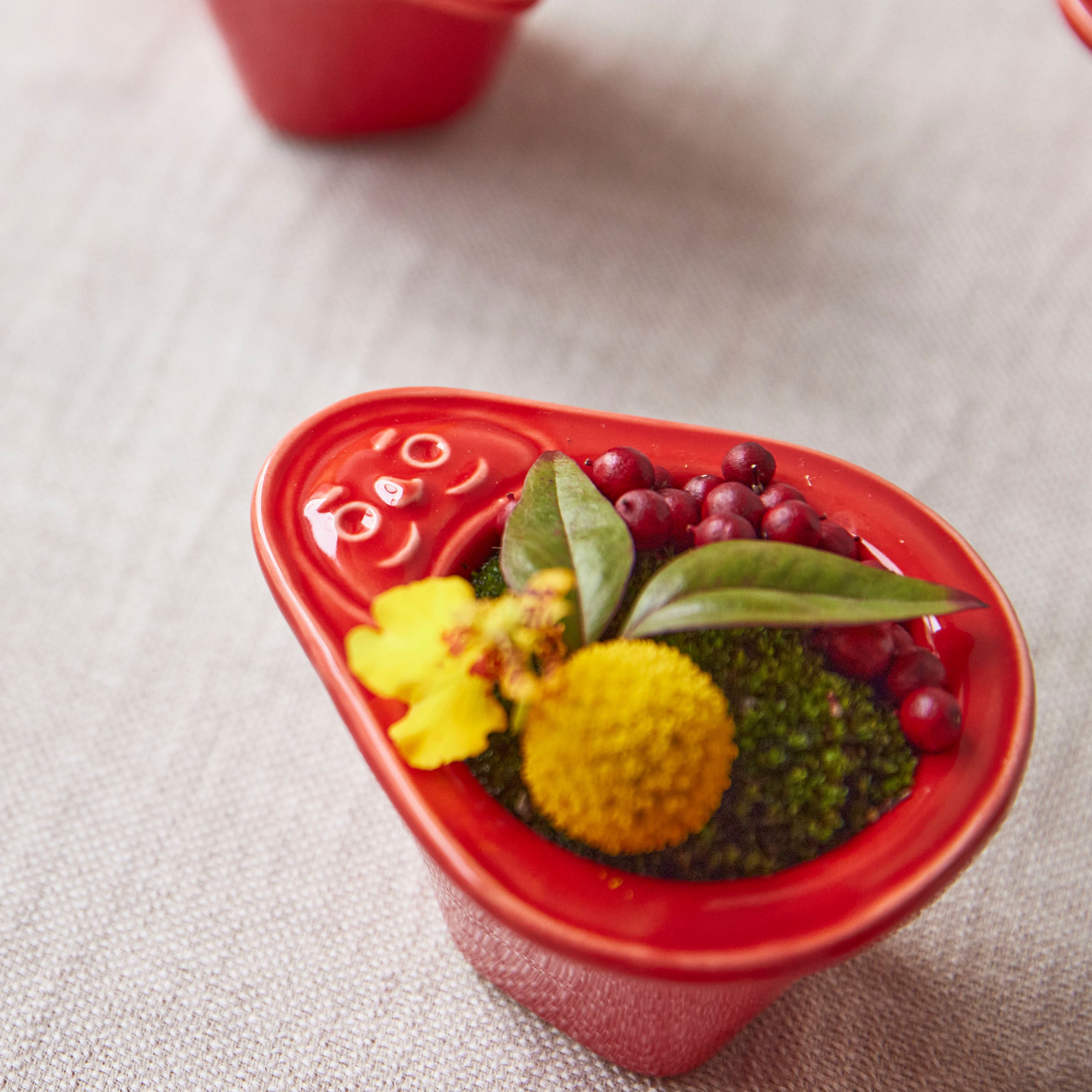 めでたくて縁起のいい、可愛い和の器(だるま・鯛)【medetakko - メデタッコ】