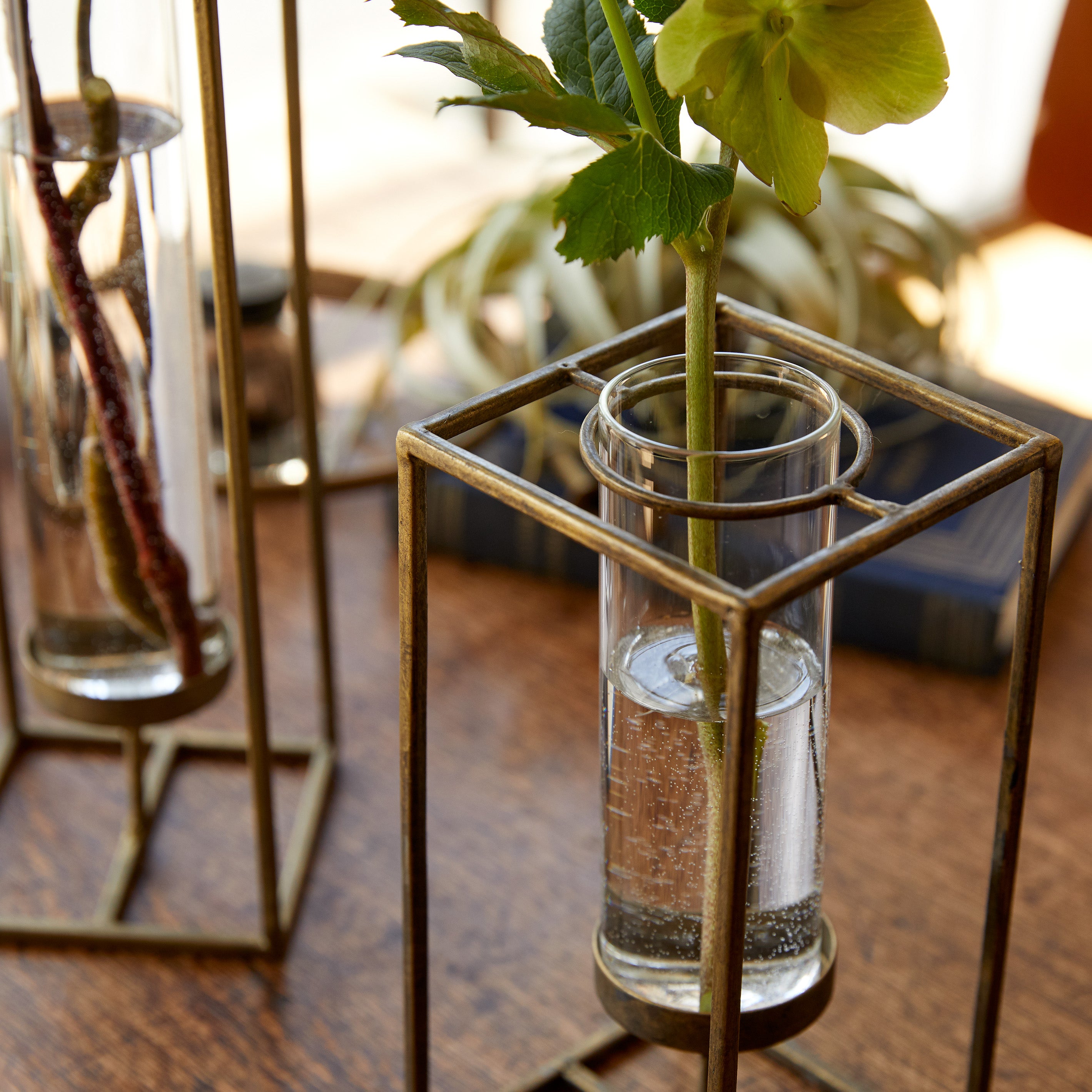 個性的な花やバラ一輪におすすめのアンティークな花瓶【 Norns - ノルン】