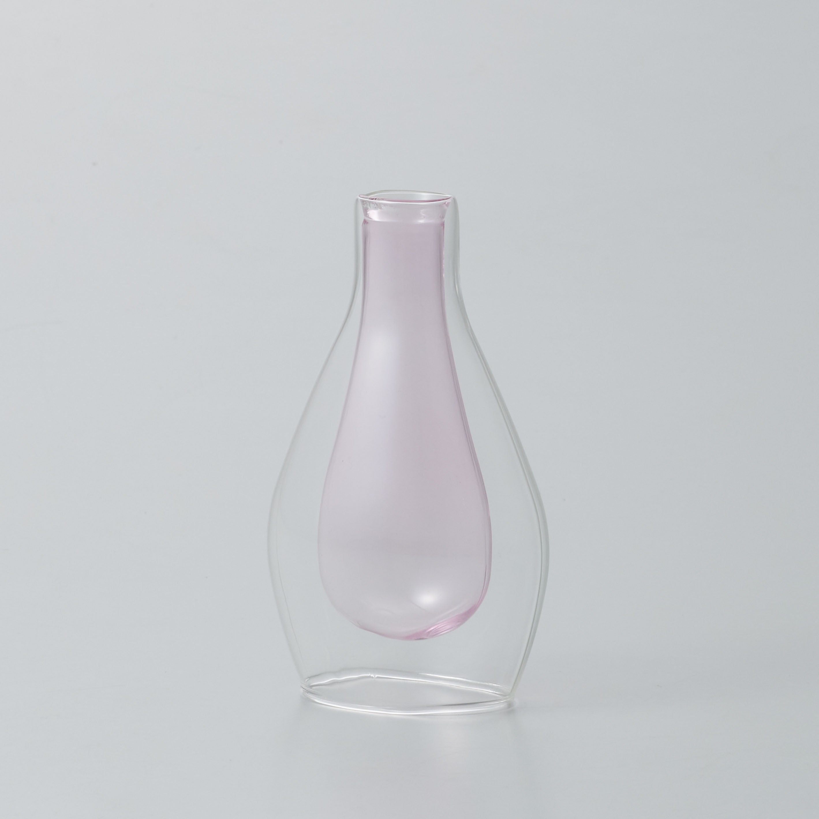 初心者にもおすすめ!ダブルガラスが おしゃれで可愛い一輪挿し【pisara - ピサラ】